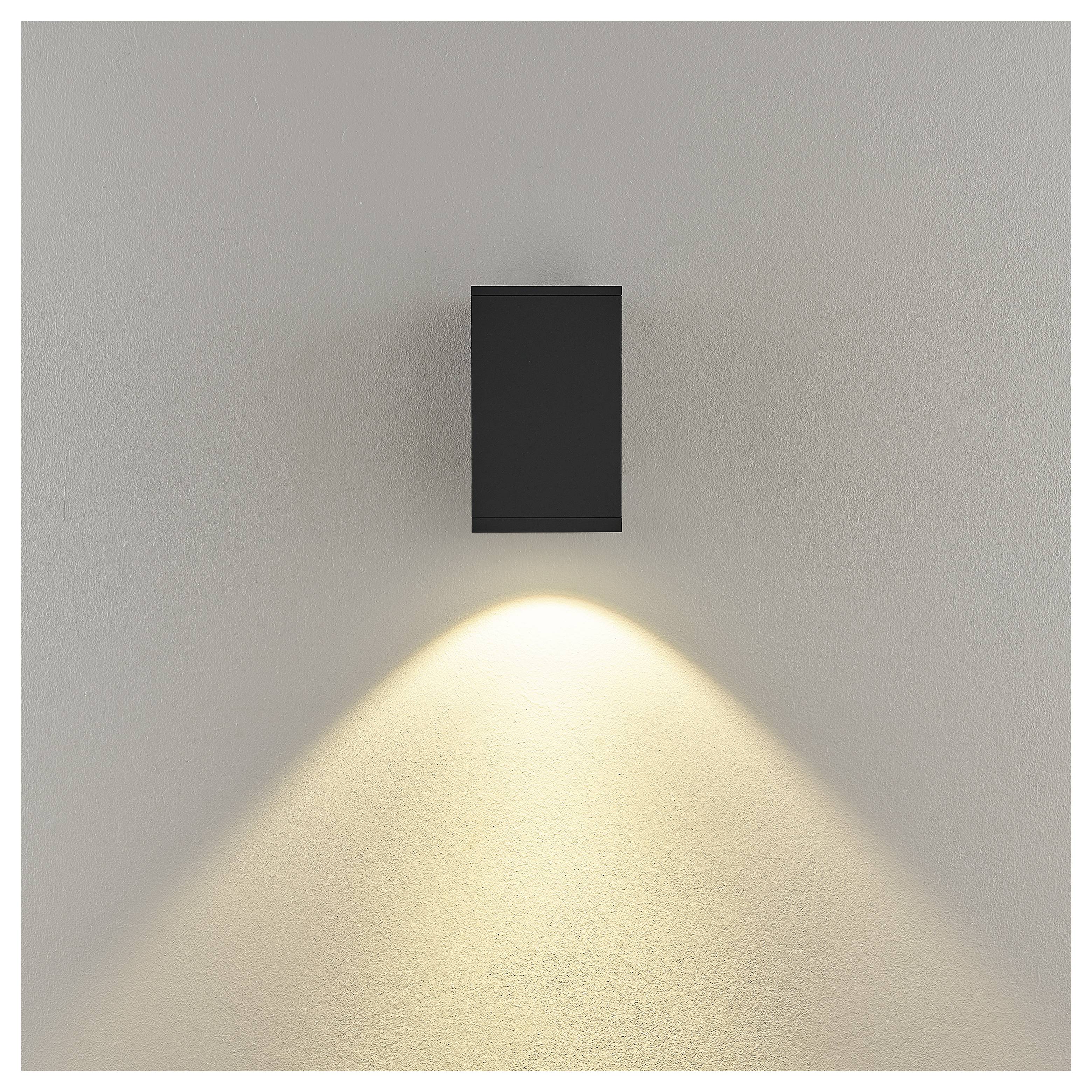 Deko Light ShoreLine Pro Square 731203 Wandaufbauleuchte 12W LED Graphitgrau (RAL 7024)