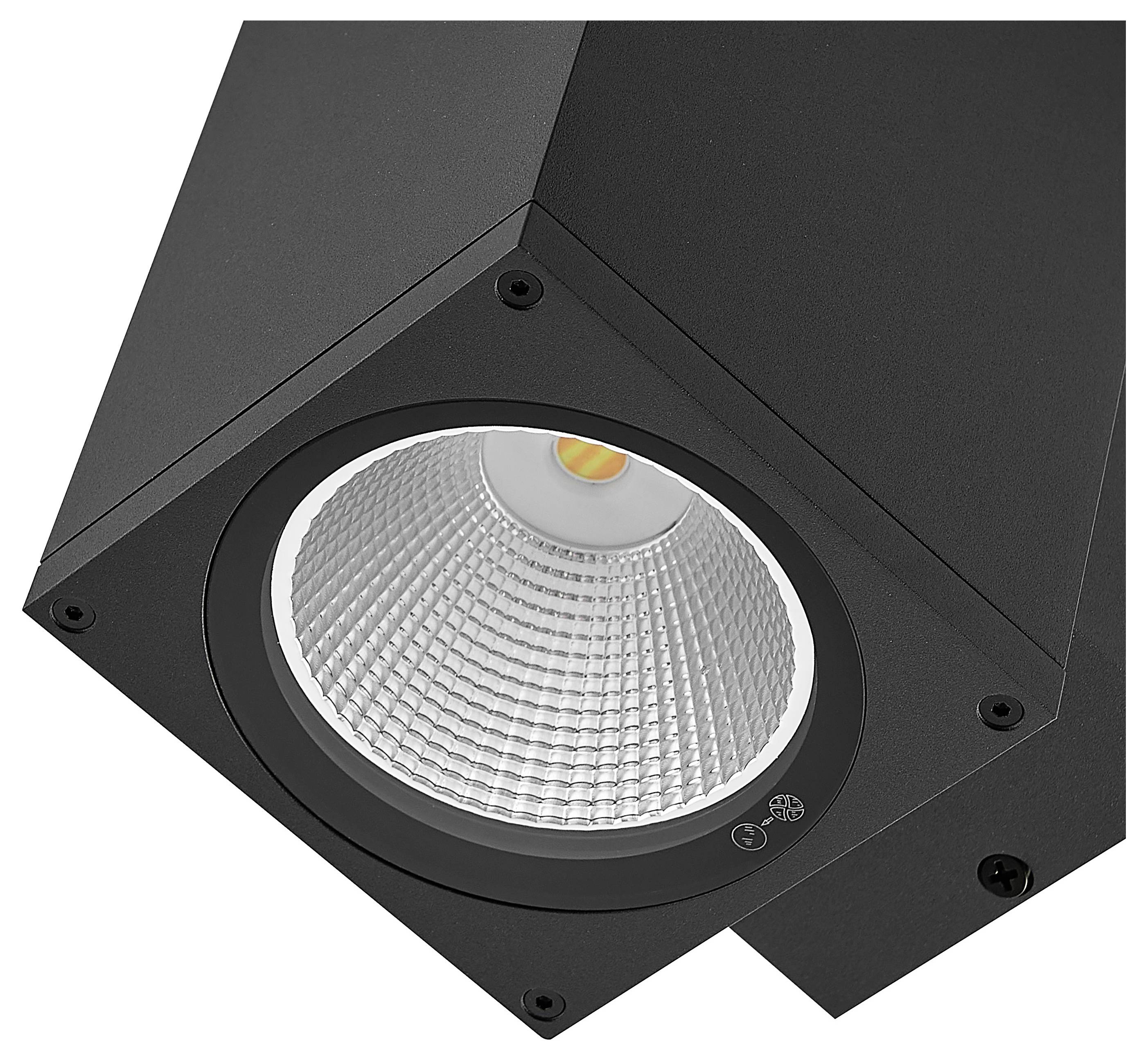 Deko Light ShoreLine Pro Square 731203 Wandaufbauleuchte 12W LED Graphitgrau (RAL 7024)