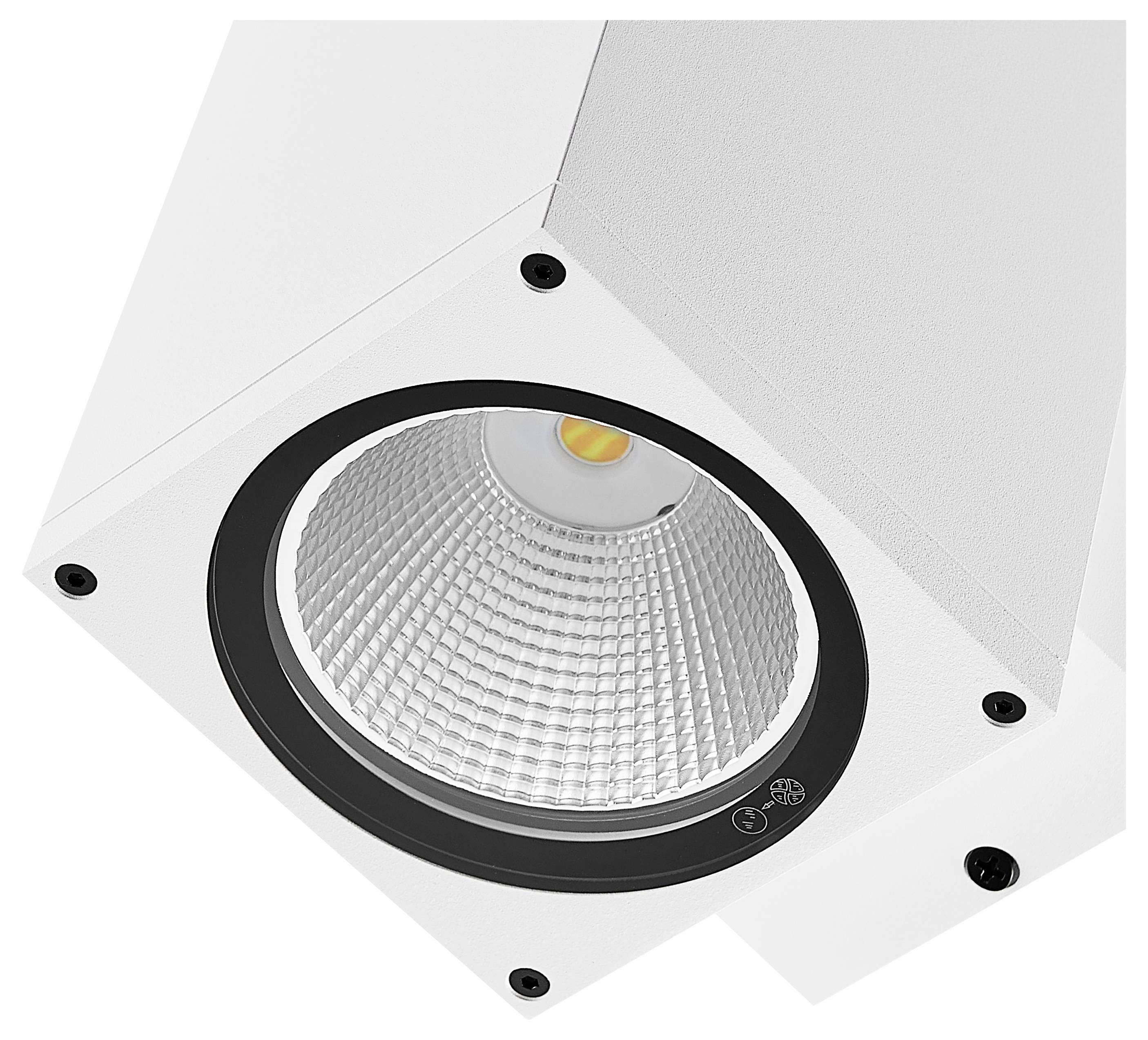 Deko Light ShoreLine Pro Square 731204 Wandaufbauleuchte 12W LED Weiß (RAL 9003)