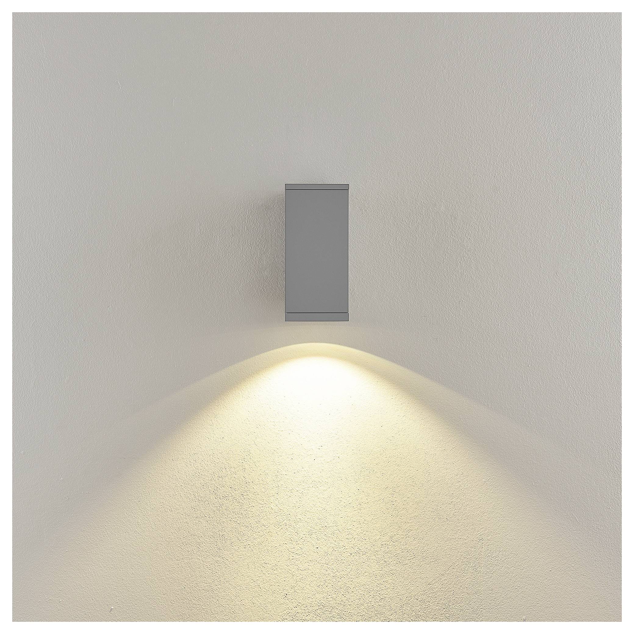 Deko Light ShoreLine Pro Square 731205 Wandaufbauleuchte 6W LED Verkehrsgrau (RAL 7042)