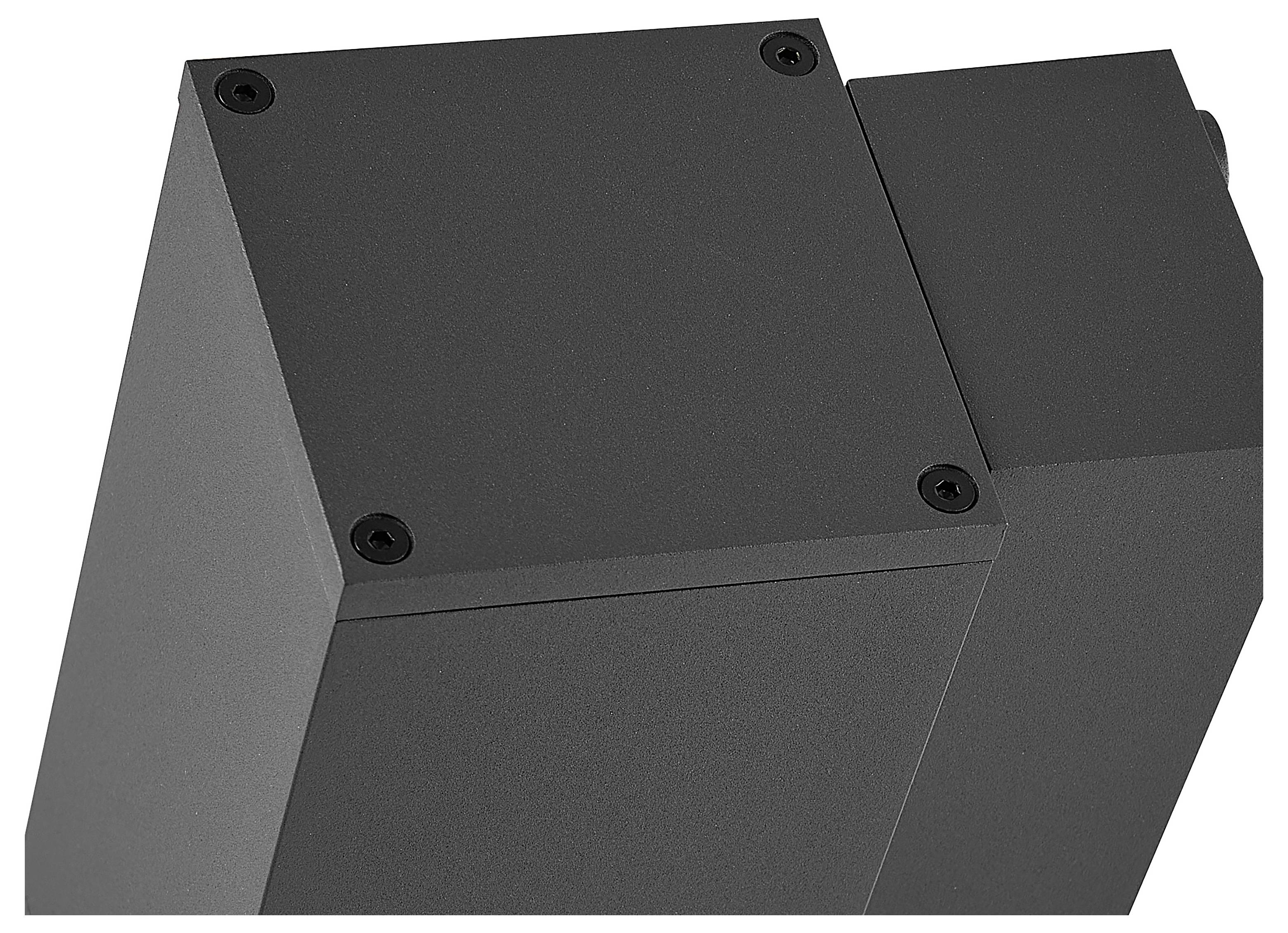 Deko Light ShoreLine Pro Square 731206 Wandaufbauleuchte 6W LED Graphitgrau (RAL 7024)