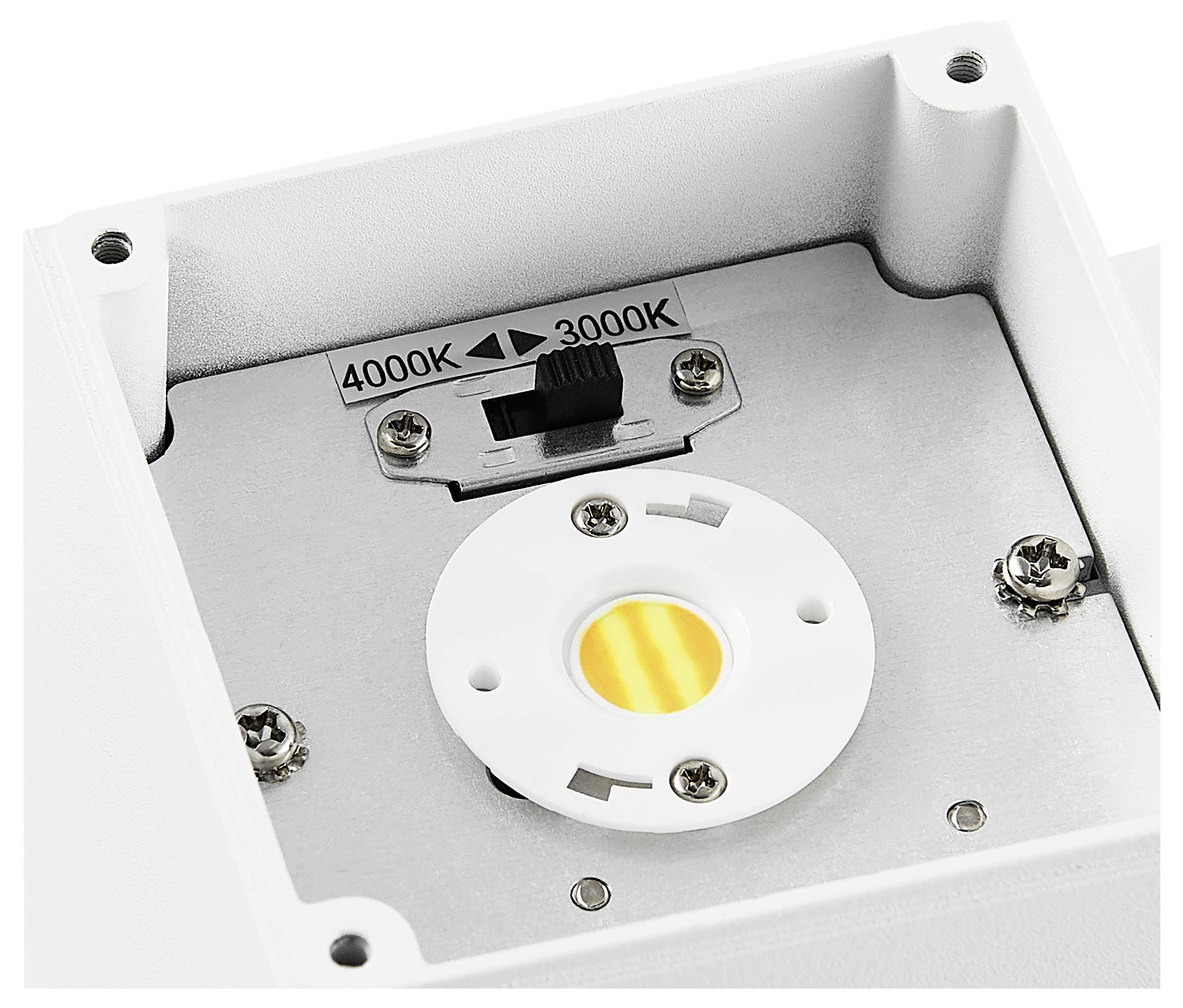 Deko Light ShoreLine Pro Square 731207 Wandaufbauleuchte 6W LED Weiß (RAL 9003)
