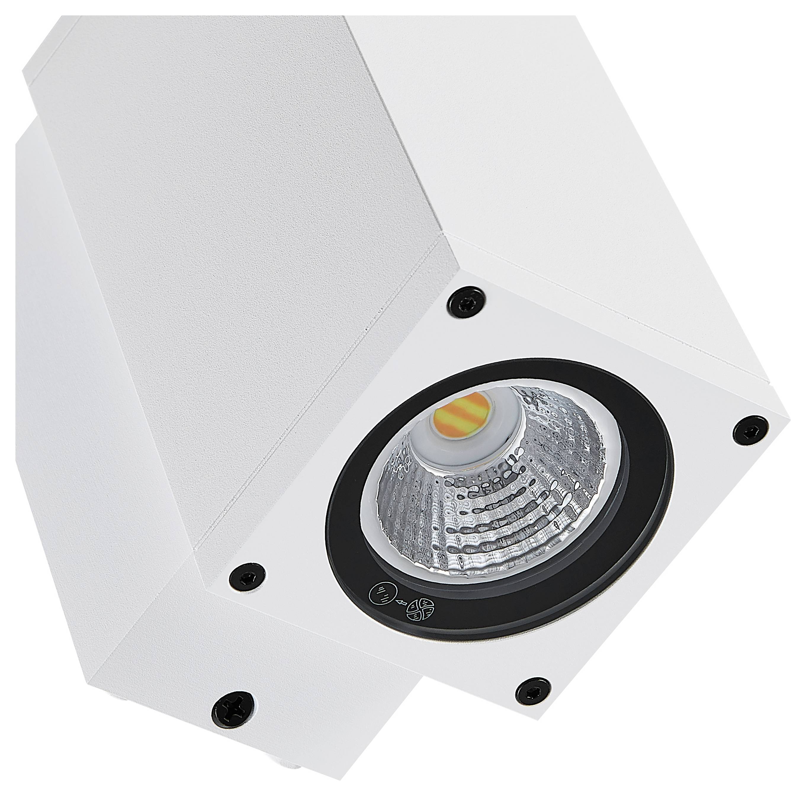 Deko Light ShoreLine Pro Square 731207 Wandaufbauleuchte 6W LED Weiß (RAL 9003)
