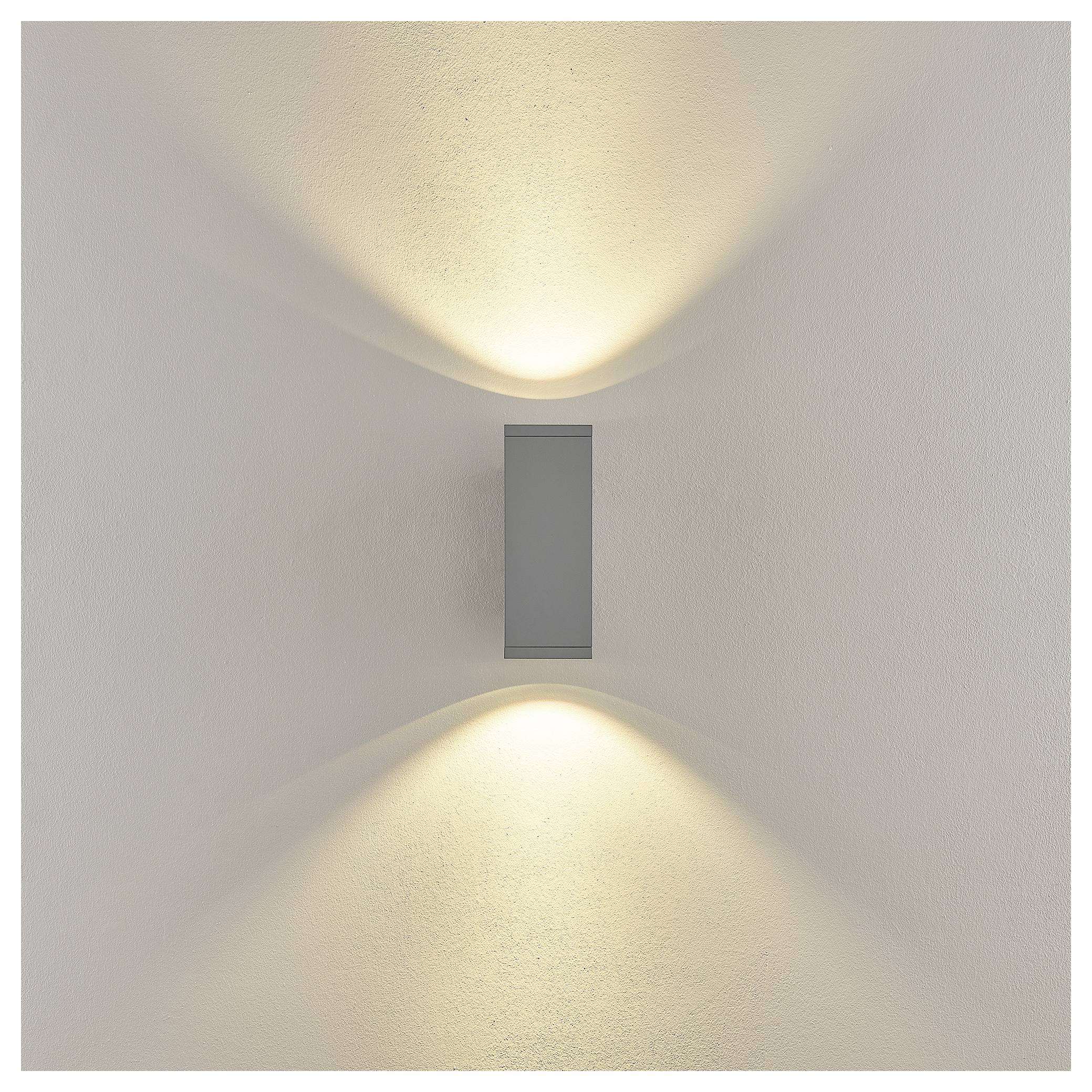 Deko Light ShoreLine Pro Square Up+Down 731208 Wandaufbauleuchte 7.5W LED Verkehrsgrau (RAL 7042)