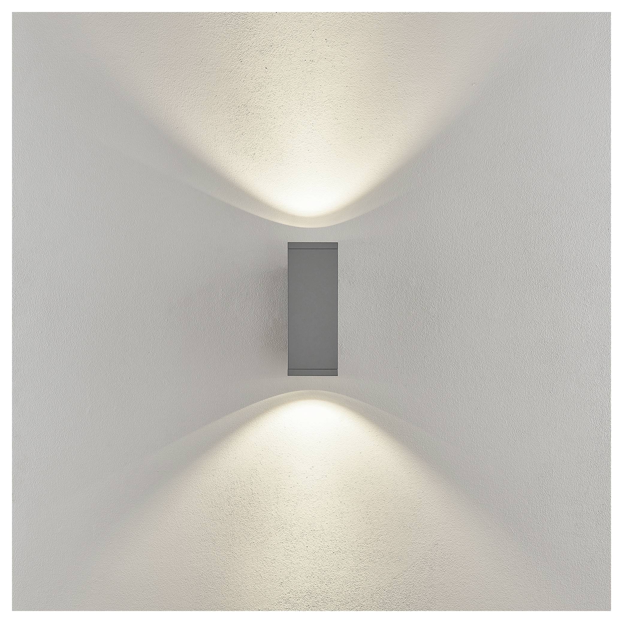 Deko Light ShoreLine Pro Square Up+Down 731208 Wandaufbauleuchte 7.5W LED Verkehrsgrau (RAL 7042)