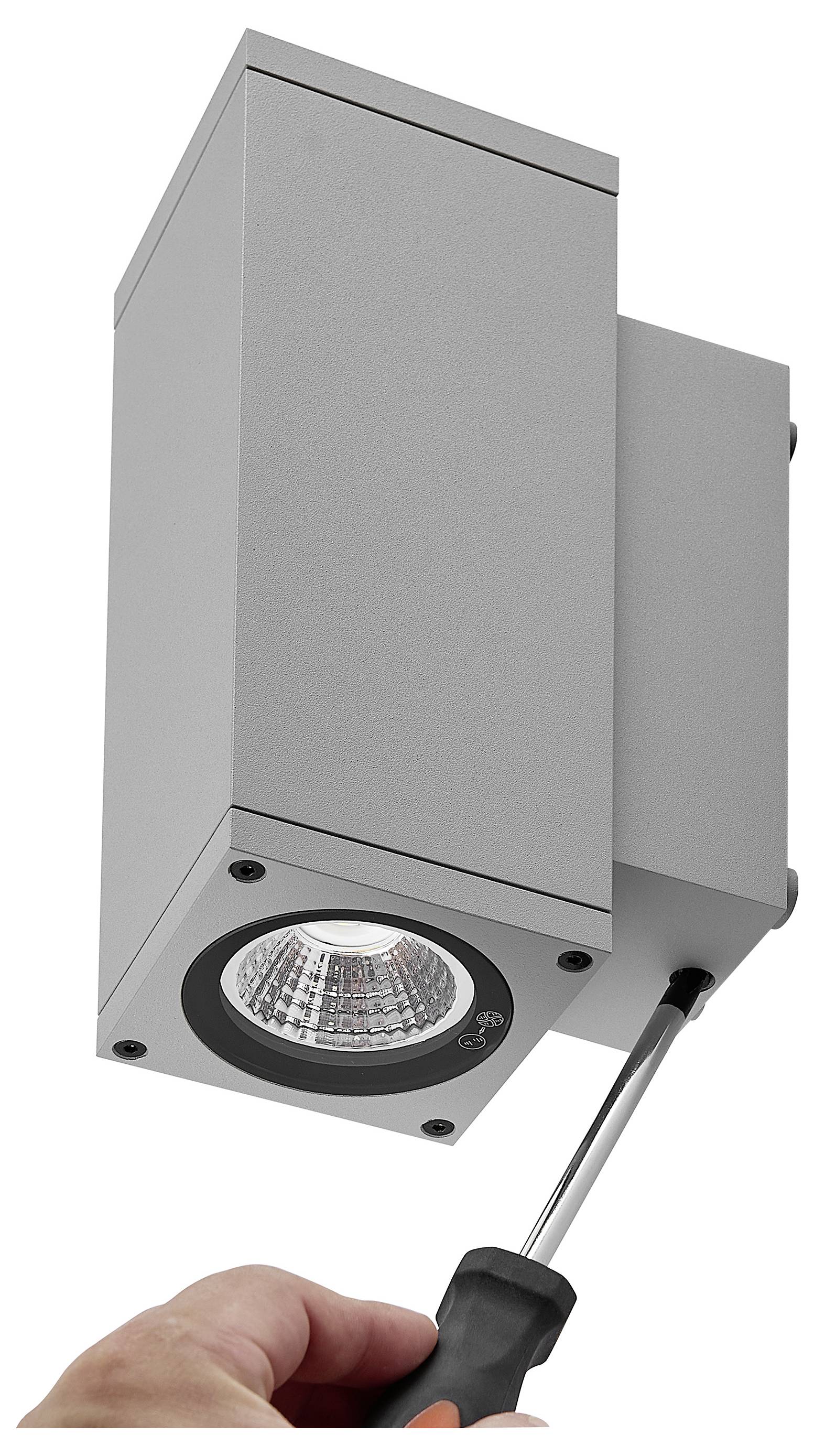 Deko Light ShoreLine Pro Square Up+Down 731208 Wandaufbauleuchte 7.5W LED Verkehrsgrau (RAL 7042)