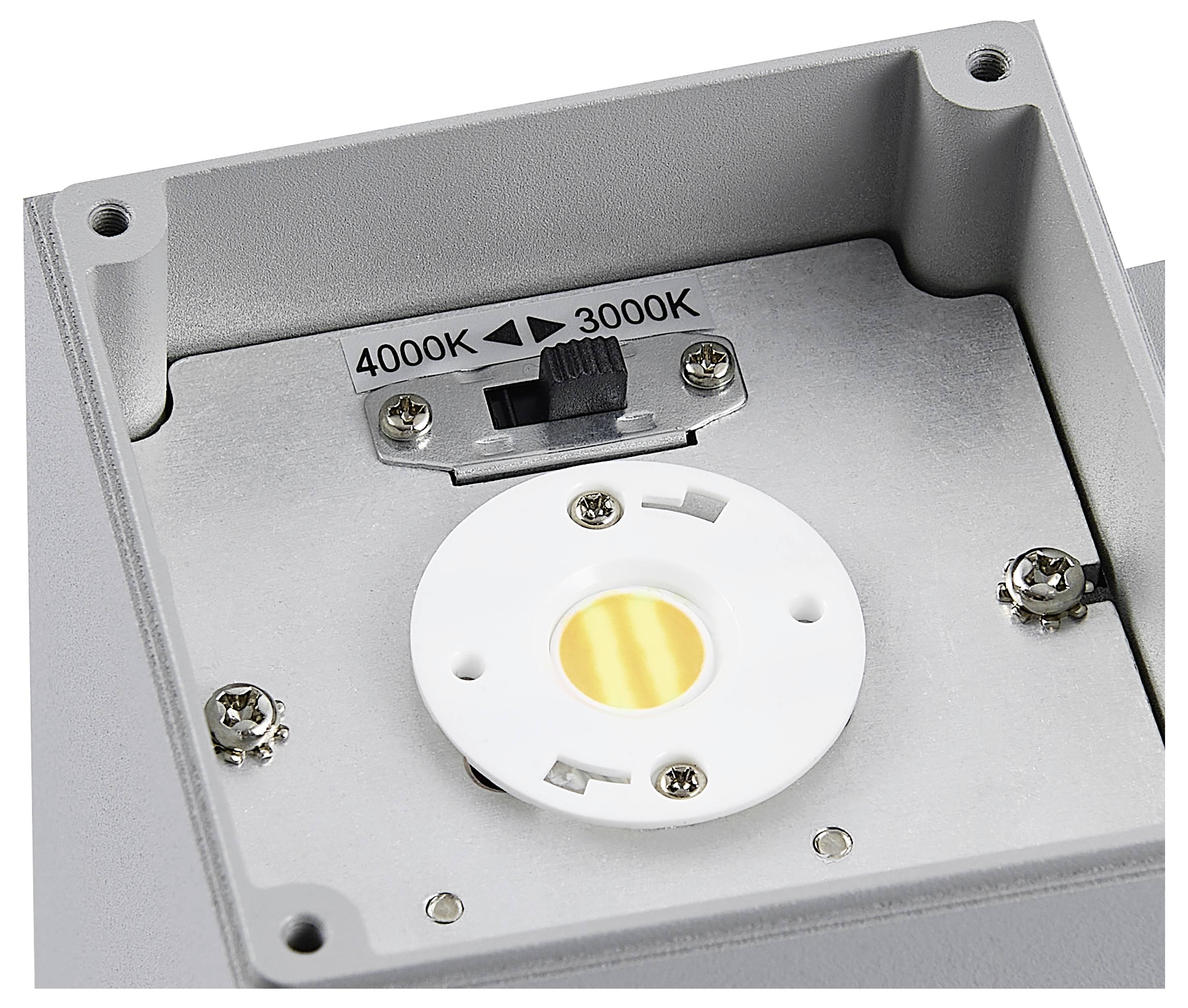 Deko Light ShoreLine Pro Square Up+Down 731208 Wandaufbauleuchte 7.5W LED Verkehrsgrau (RAL 7042)