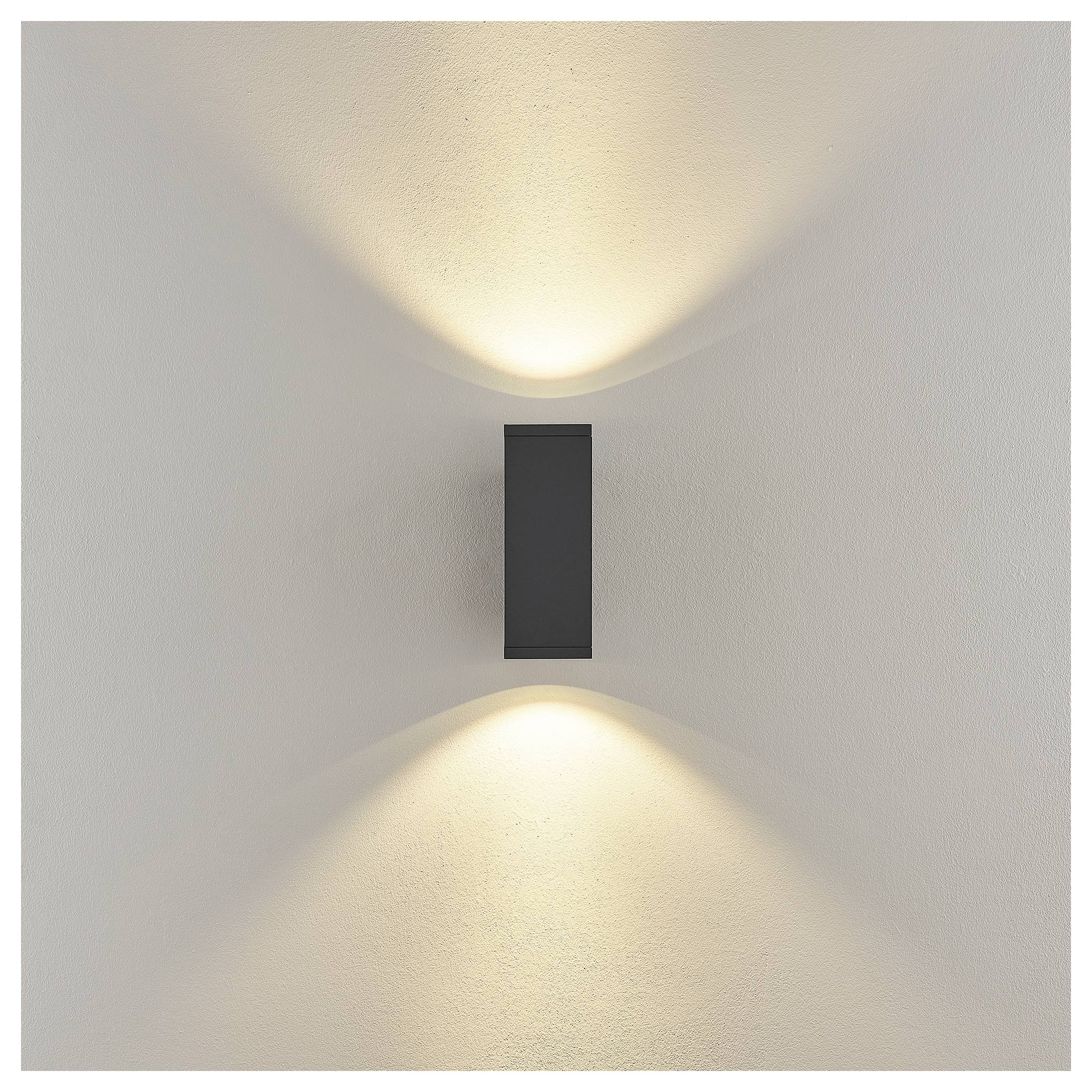 Deko Light ShoreLine Pro Square Up+Down 731209 Wandaufbauleuchte 7.5W LED Graphitgrau (RAL 7024)