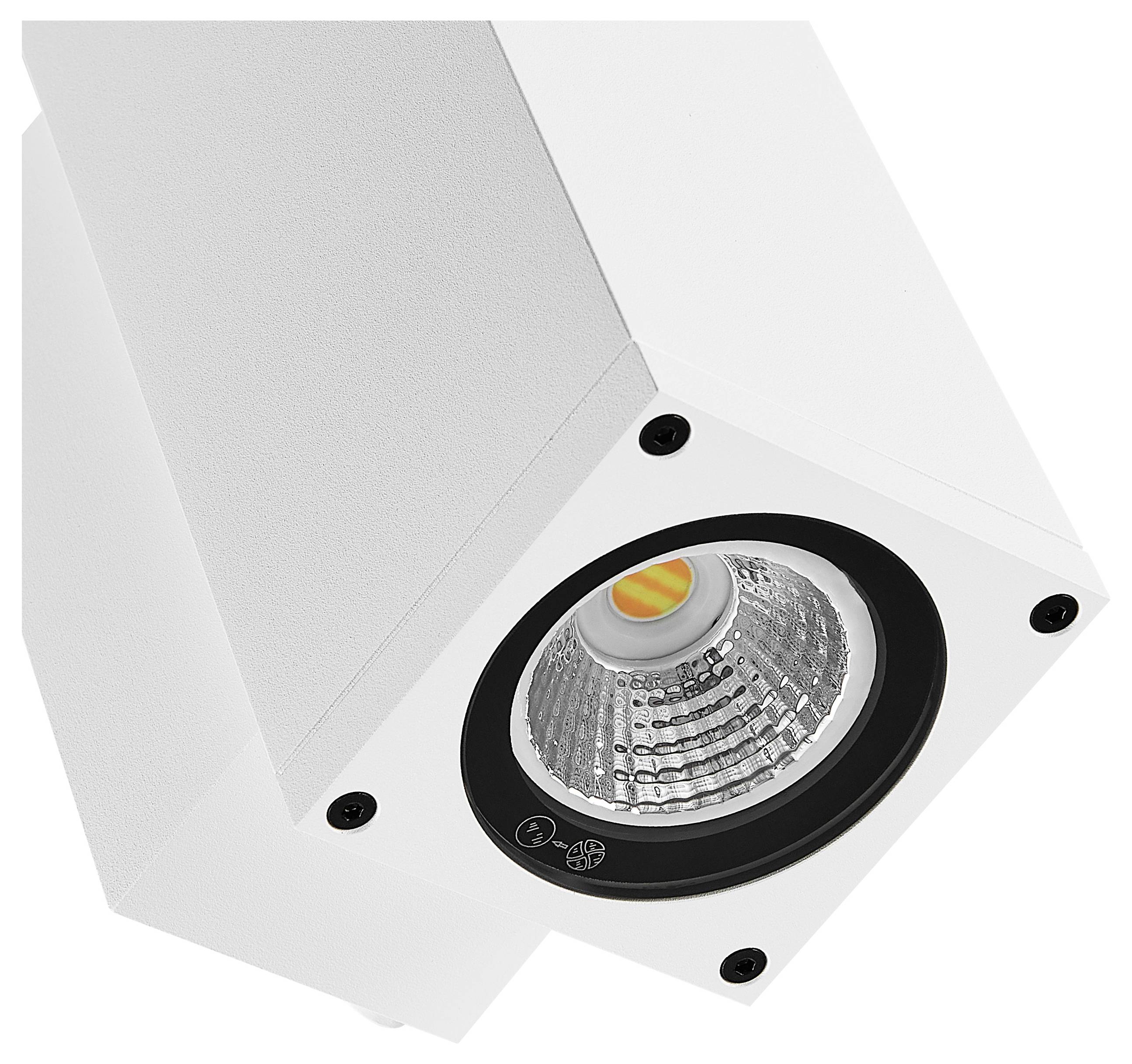 Deko Light ShoreLine Pro Square Up+Down 731210 Wandaufbauleuchte 7.5W LED Weiß (RAL 9003)