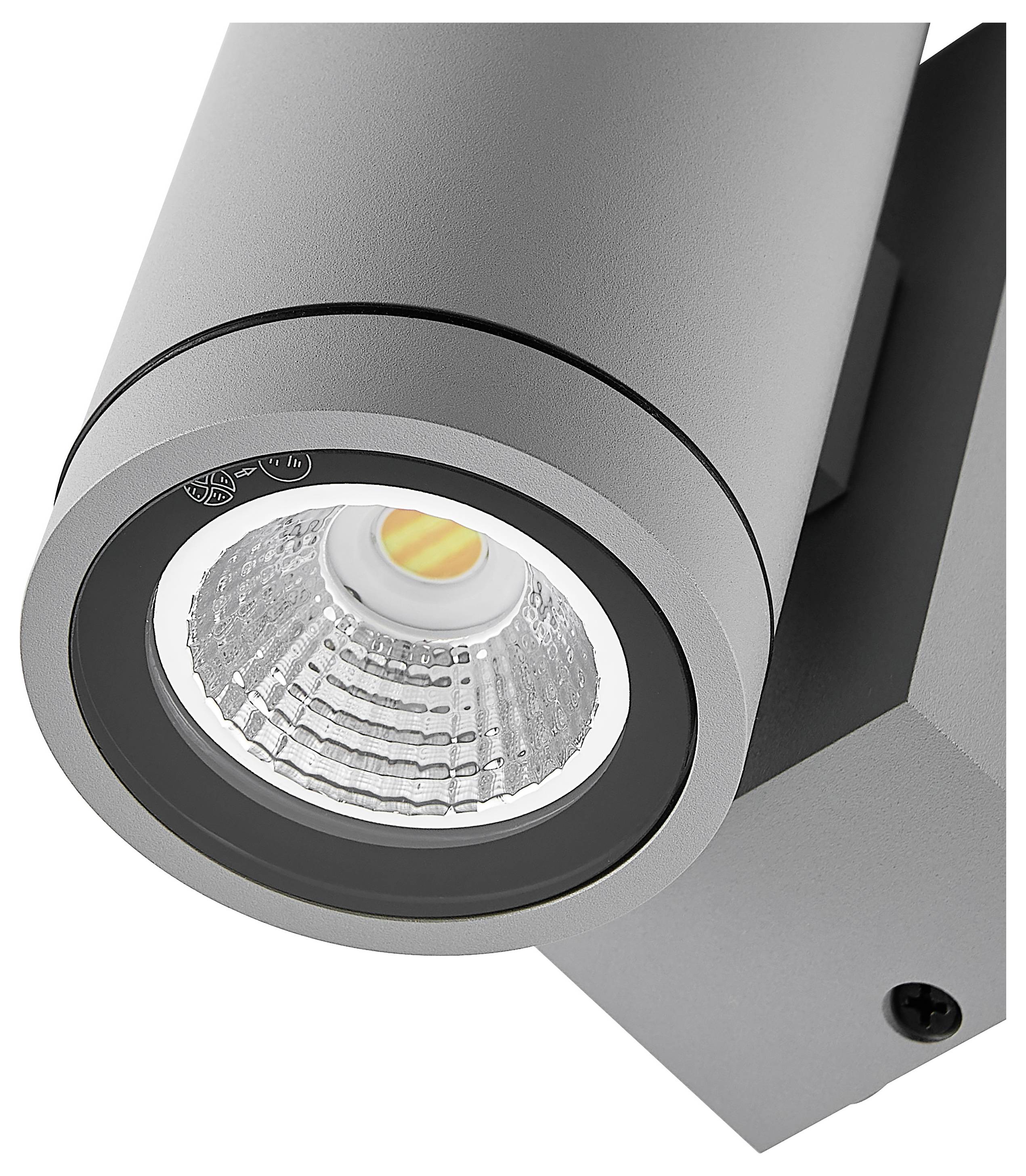 Deko Light ShoreLine Pro Round 731217 Wandaufbauleuchte 6W LED Verkehrsgrau (RAL 7042)