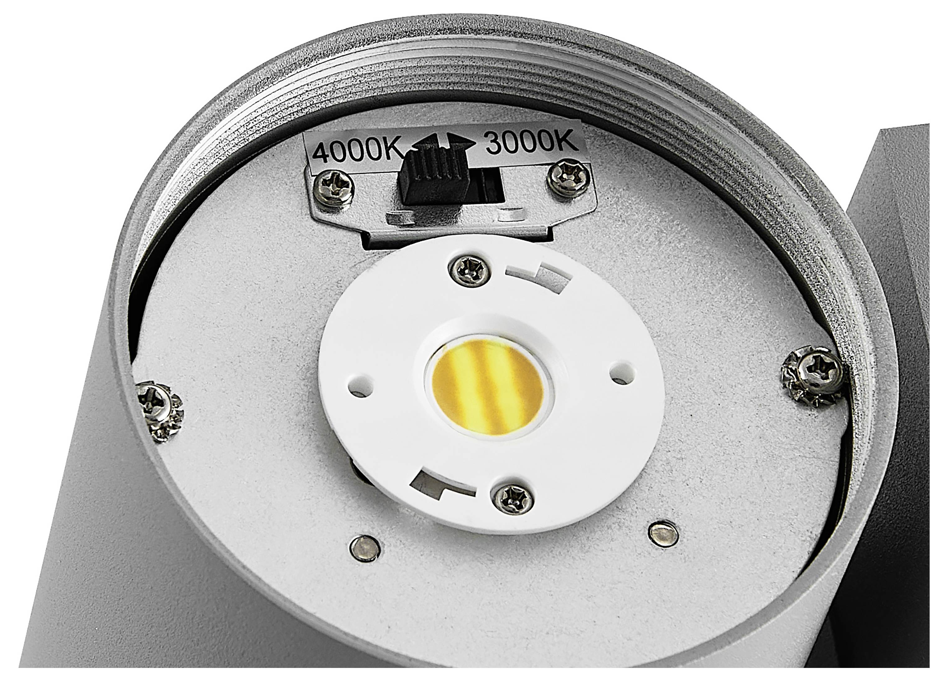 Deko Light ShoreLine Pro Round 731217 Wandaufbauleuchte 6W LED Verkehrsgrau (RAL 7042)