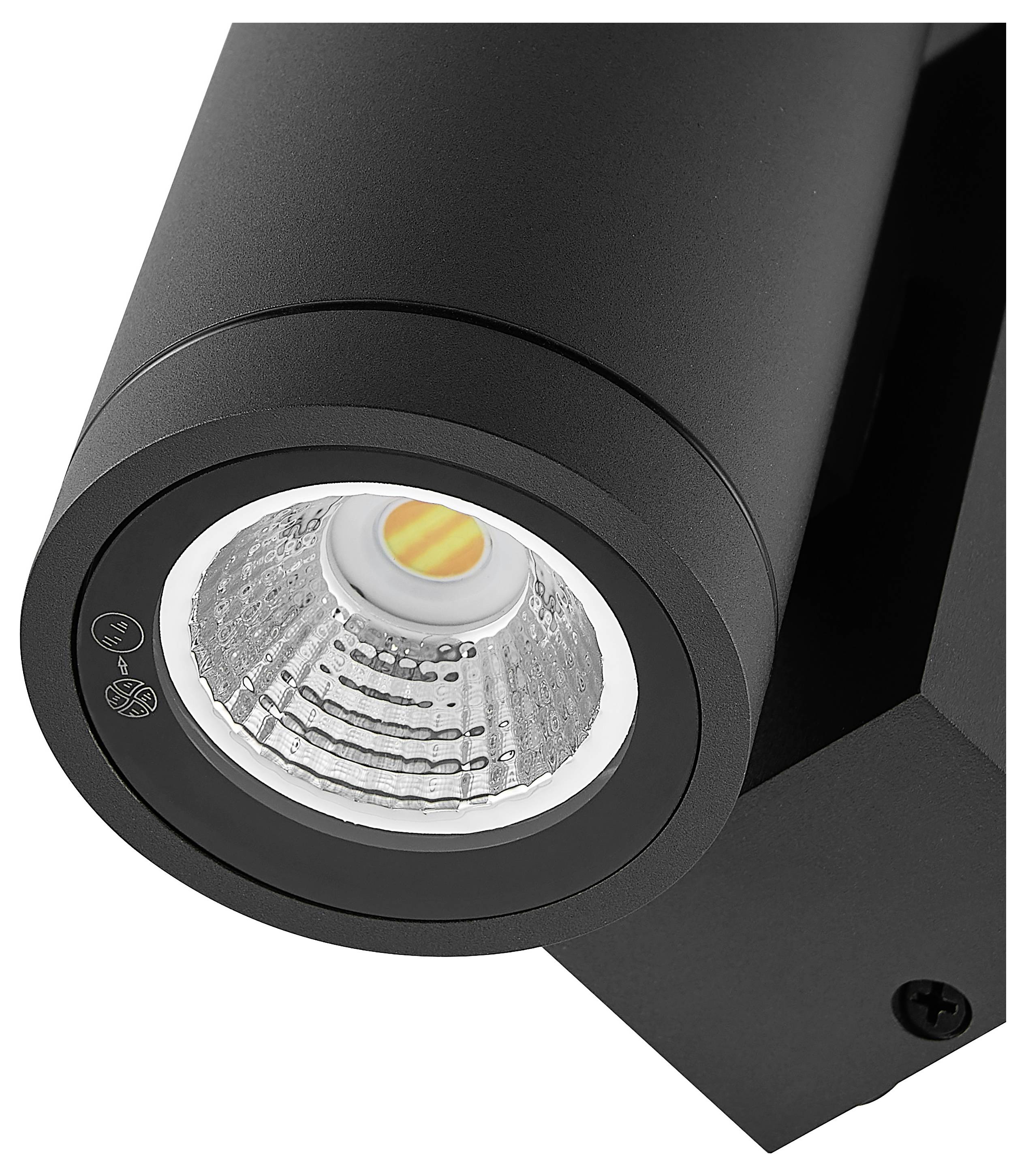 Deko Light ShoreLine Pro Round 731218 Wandaufbauleuchte 6W LED Graphitgrau (RAL 7024)