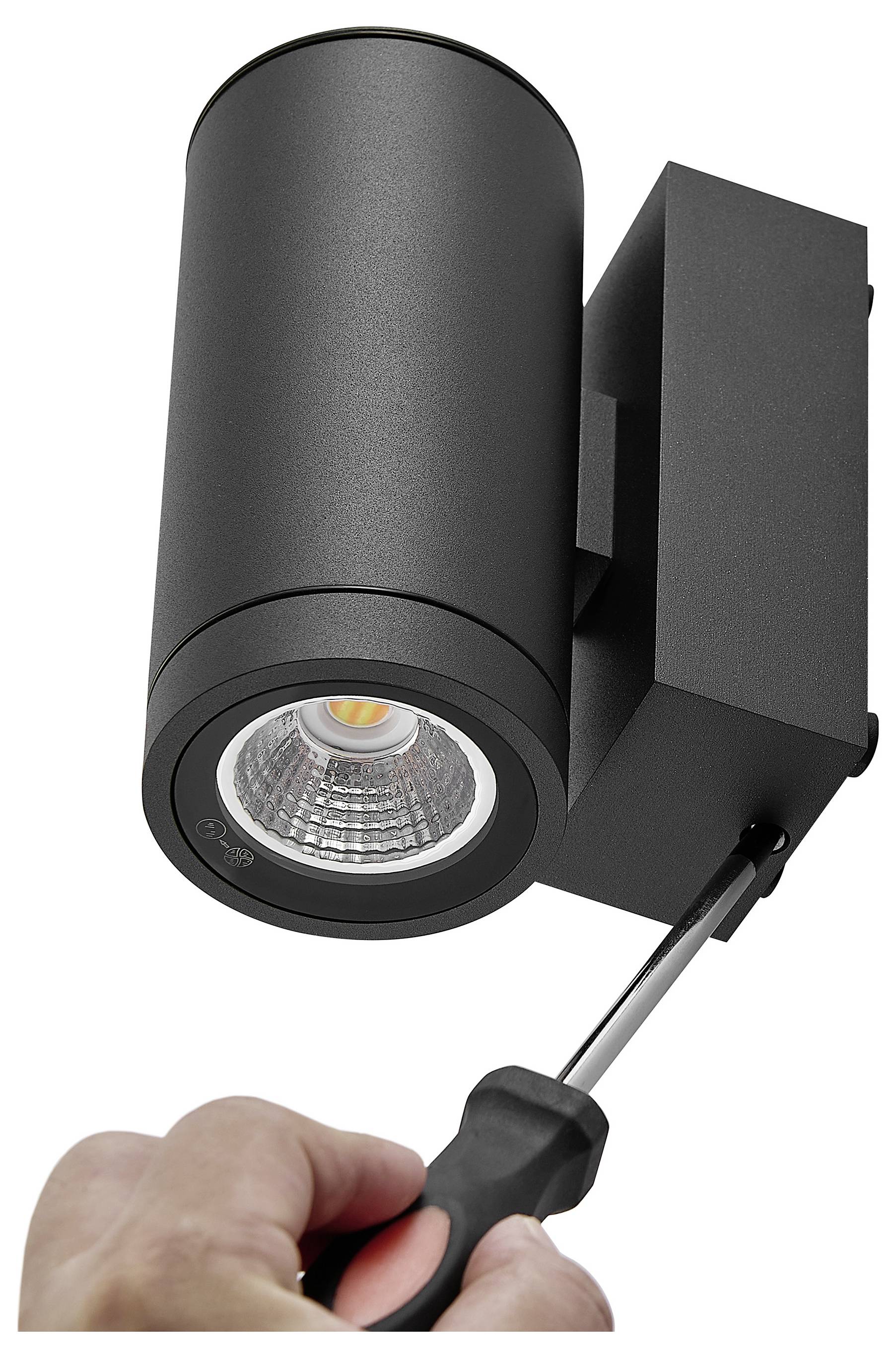 Deko Light ShoreLine Pro Round 731218 Wandaufbauleuchte 6W LED Graphitgrau (RAL 7024)