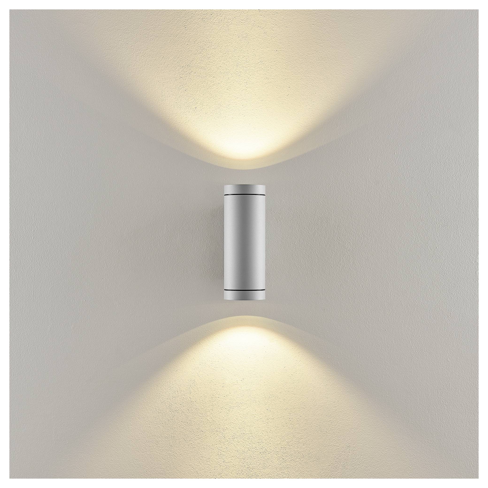 Deko Light ShoreLine Pro Round Up+Down 731220 Wandaufbauleuchte 7.5W LED Verkehrsgrau (RAL 7042)