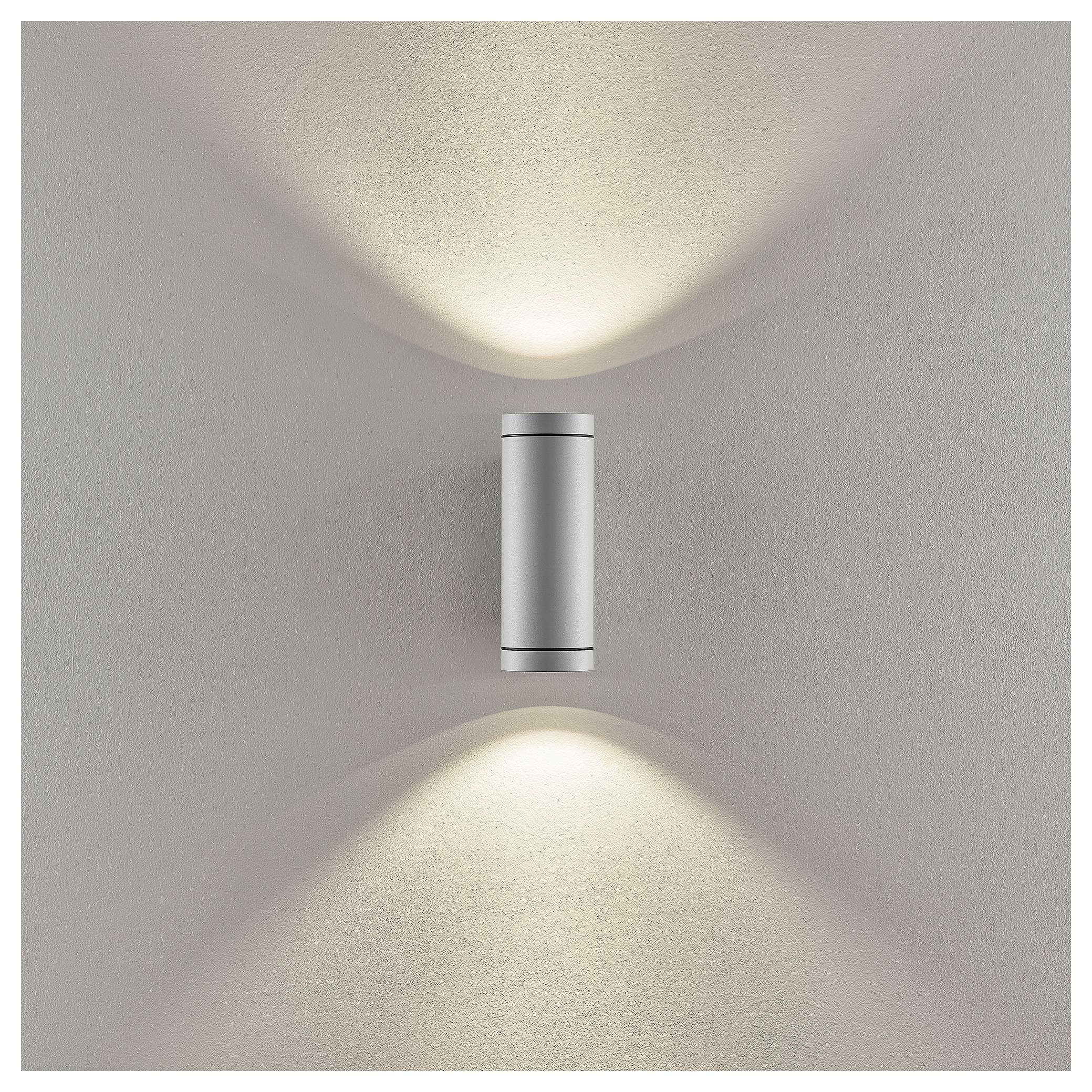 Deko Light ShoreLine Pro Round Up+Down 731220 Wandaufbauleuchte 7.5W LED Verkehrsgrau (RAL 7042)
