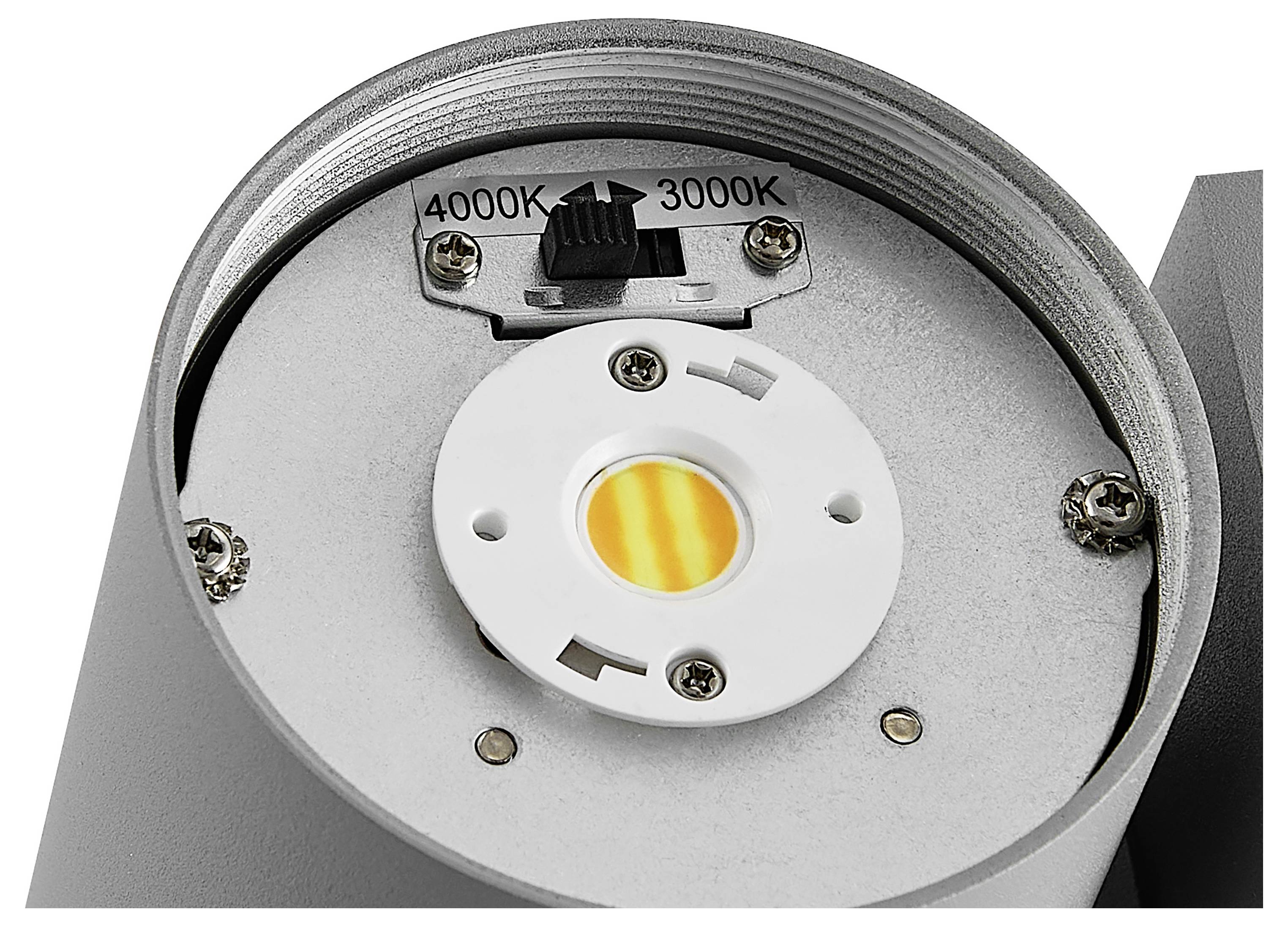 Deko Light ShoreLine Pro Round Up+Down 731220 Wandaufbauleuchte 7.5W LED Verkehrsgrau (RAL 7042)