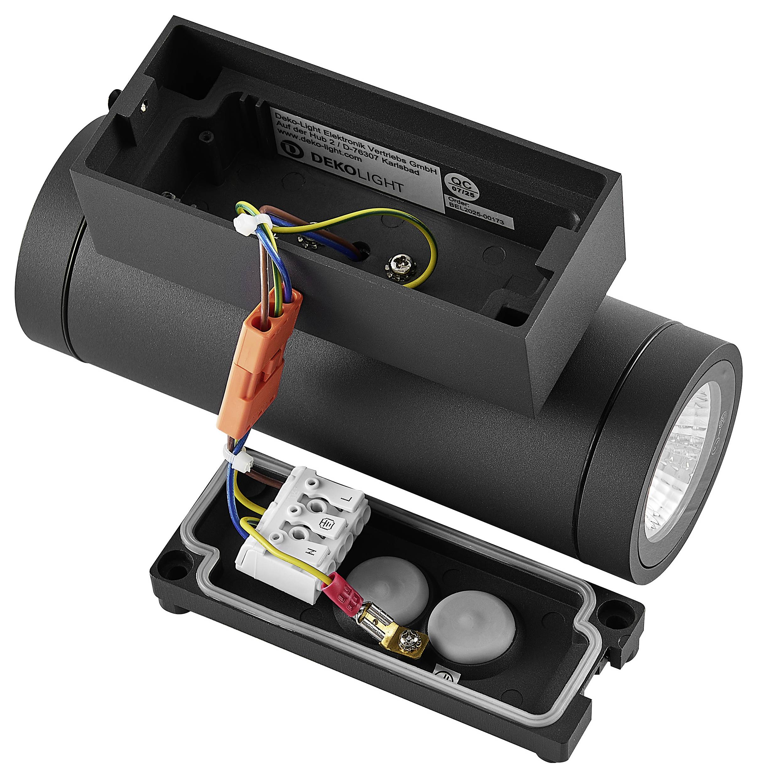 Deko Light ShoreLine Pro Round Up+Down 731221 Wandaufbauleuchte 7.5W LED Graphitgrau (RAL 7024)