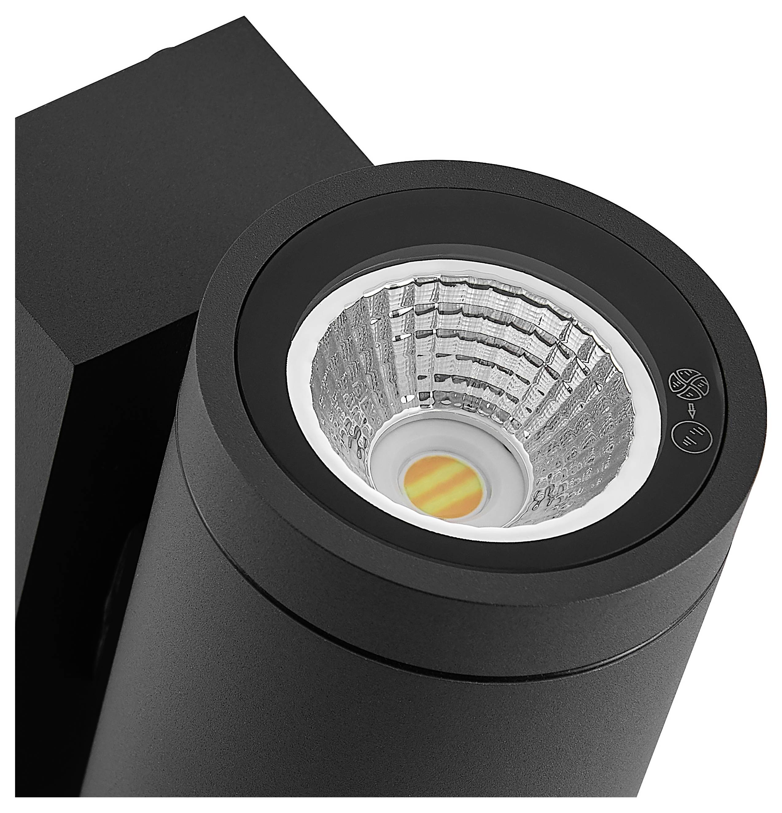 Deko Light ShoreLine Pro Round Up+Down 731221 Wandaufbauleuchte 7.5W LED Graphitgrau (RAL 7024)