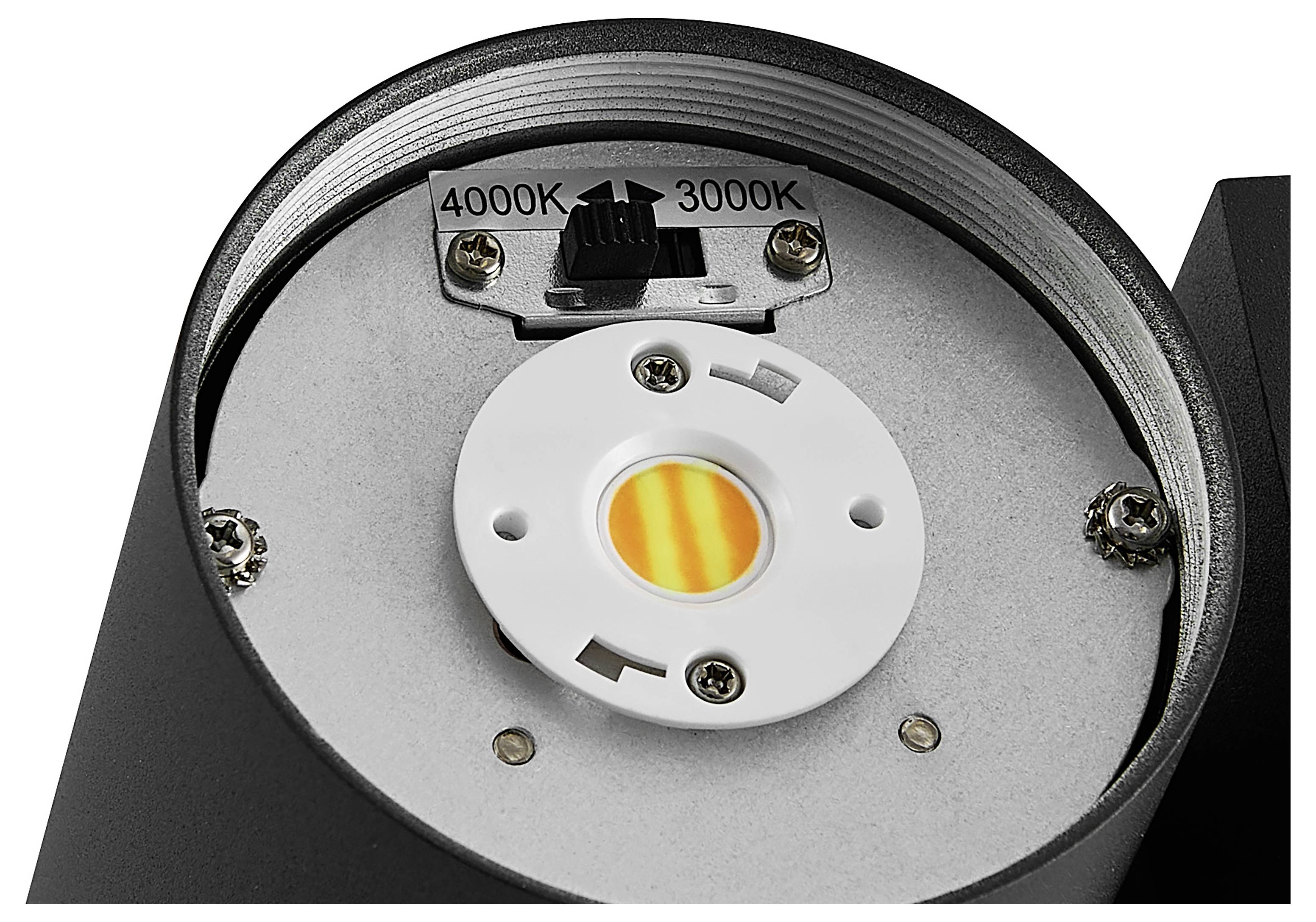 Deko Light ShoreLine Pro Round Up+Down 731221 Wandaufbauleuchte 7.5W LED Graphitgrau (RAL 7024)
