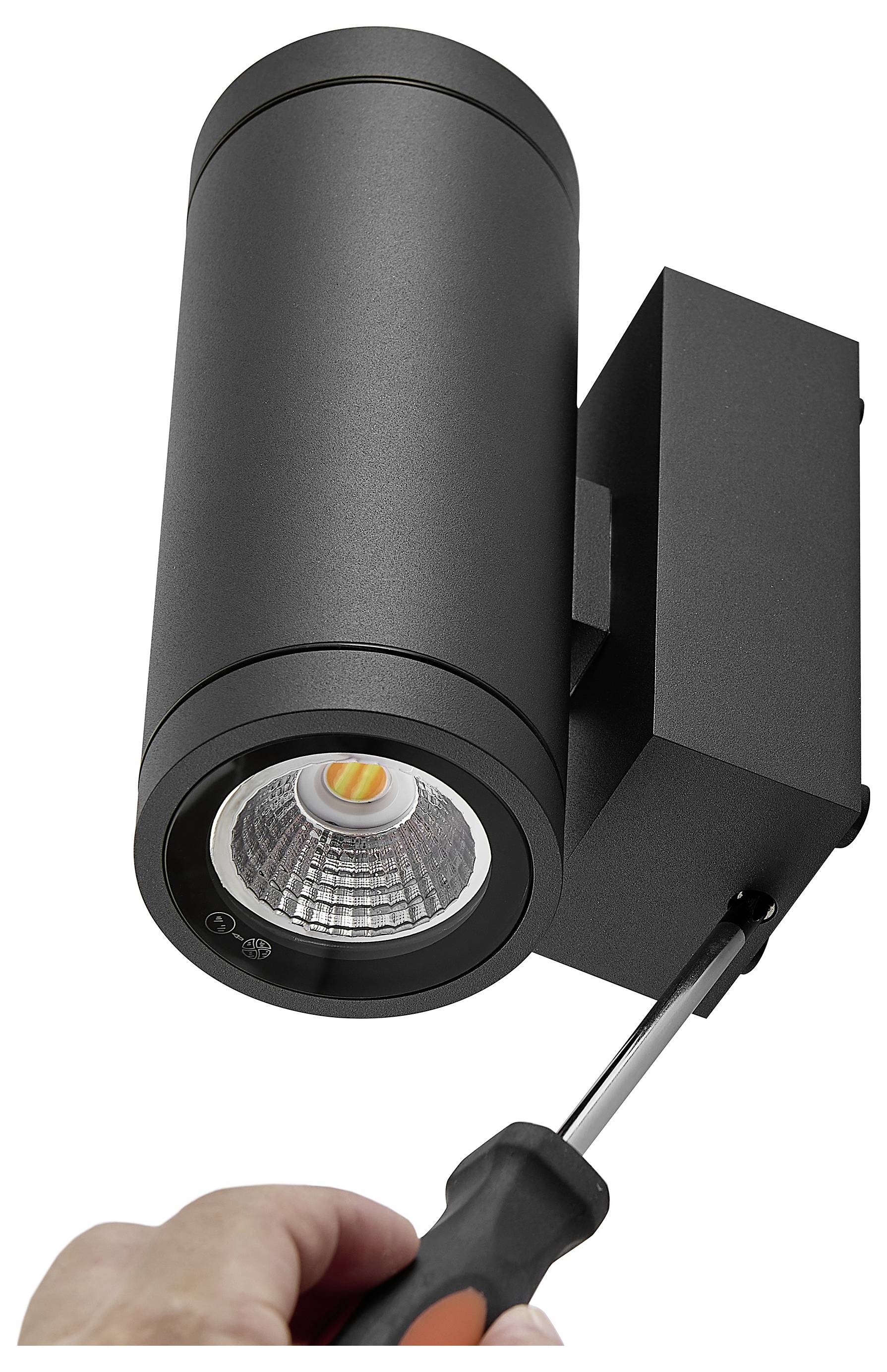 Deko Light ShoreLine Pro Round Up+Down 731221 Wandaufbauleuchte 7.5W LED Graphitgrau (RAL 7024)