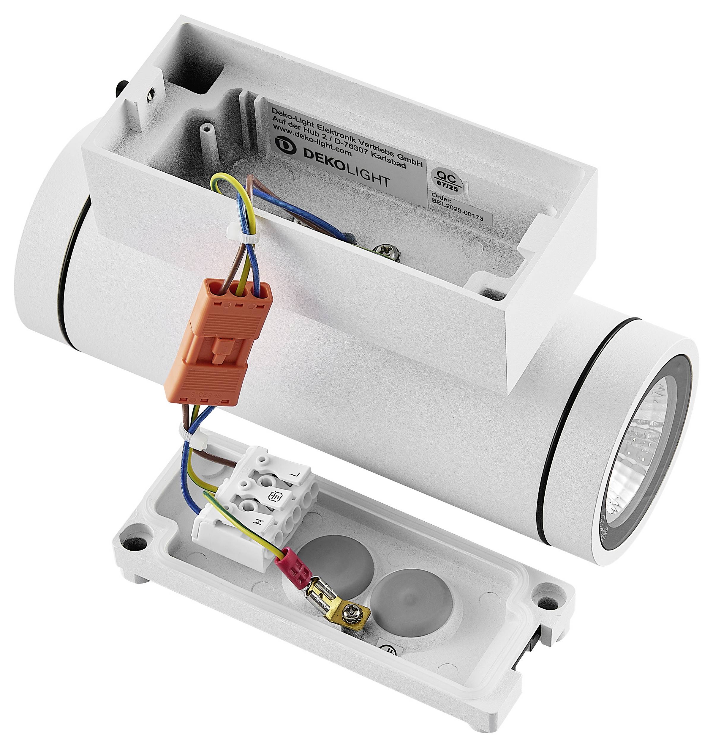 Deko Light ShoreLine Pro Round Up+Down, 7,5 W, DIM, 3000/4000 K, weiß 731222 Wandaufbauleuchte