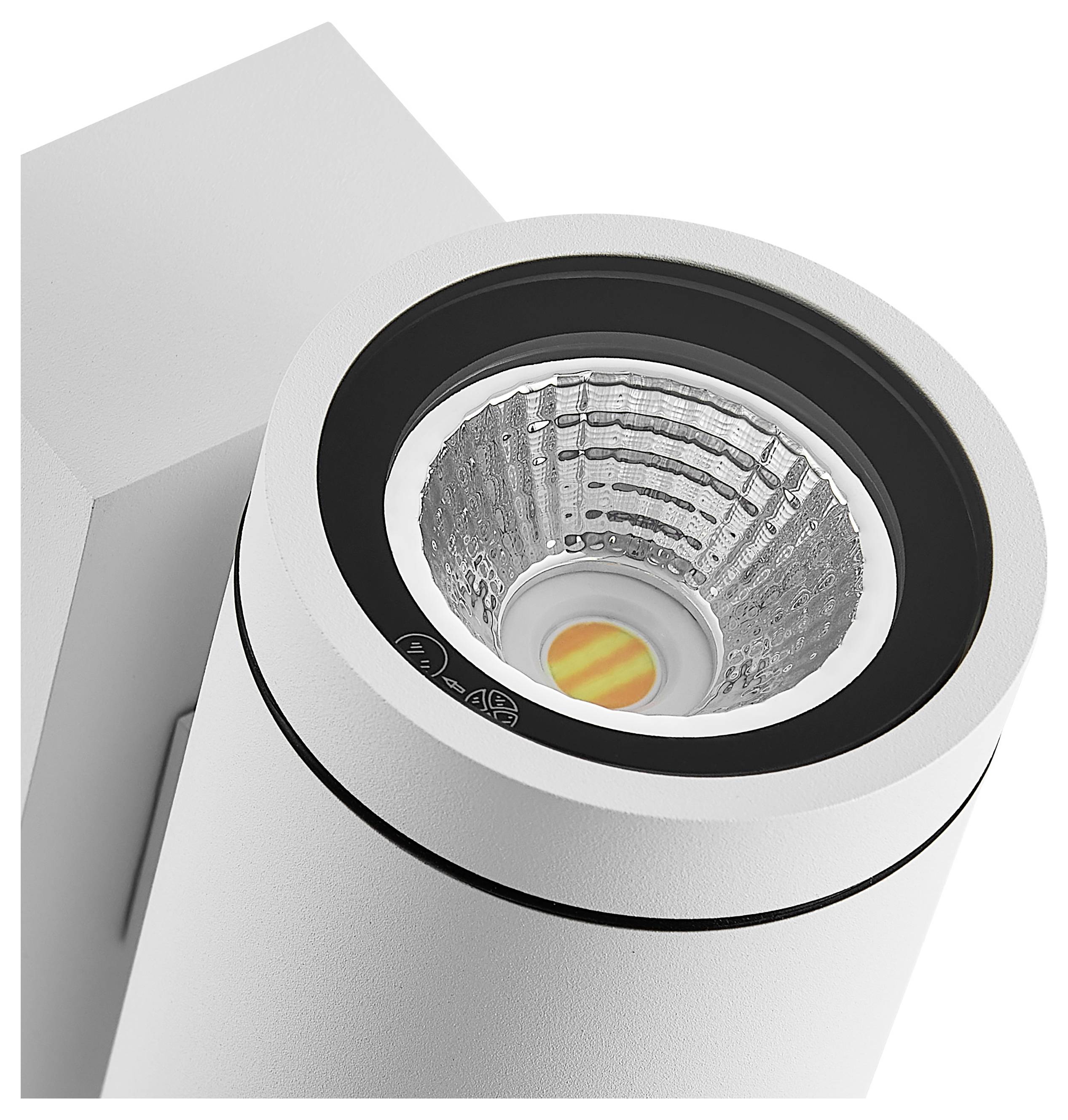 Deko Light ShoreLine Pro Round Up+Down, 7,5 W, DIM, 3000/4000 K, weiß 731222 Wandaufbauleuchte