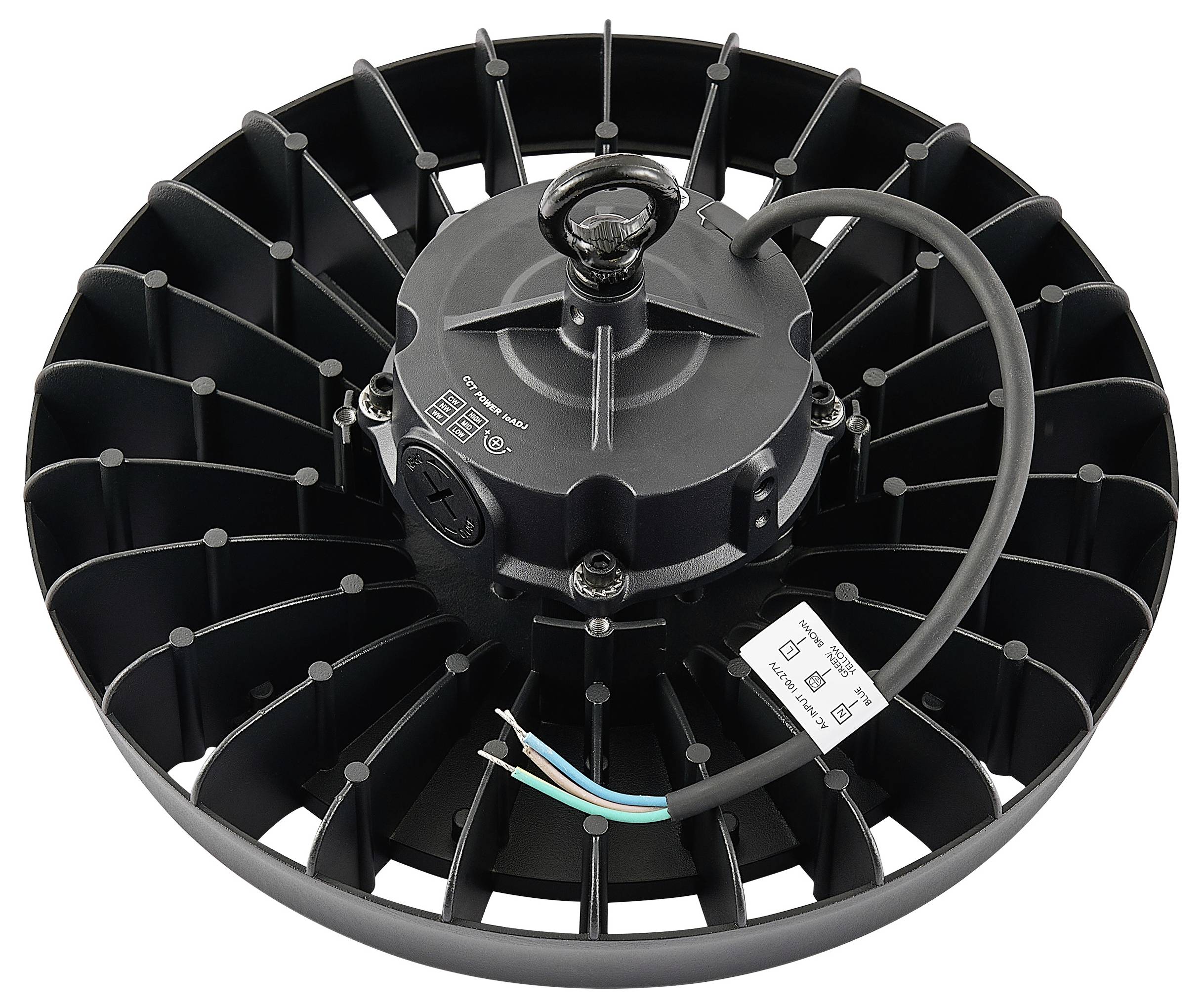 Deko Light Highbay Basic 732162 LED-Hallenstrahler LED LED 210W Schwarz