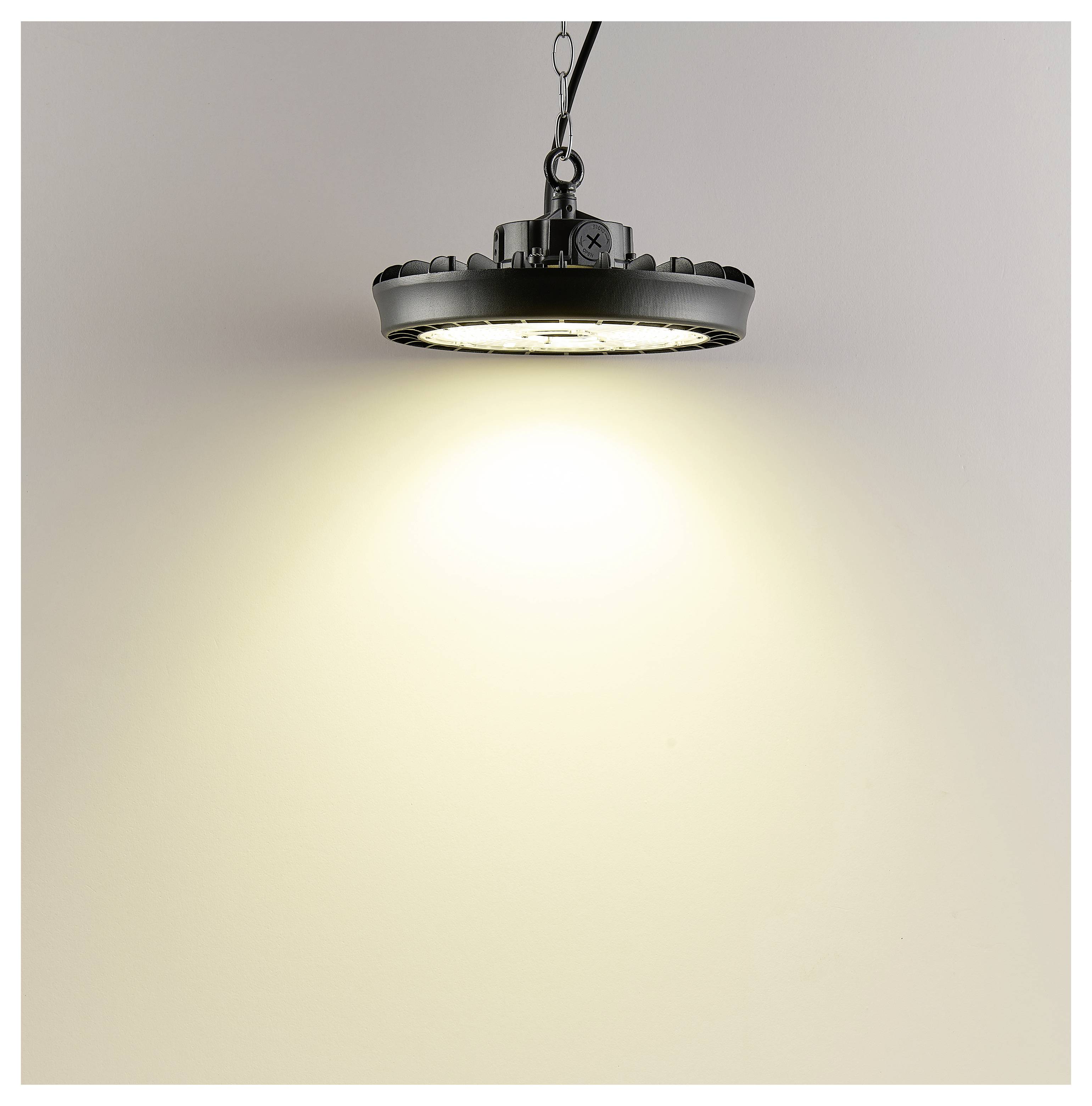 Deko Light Highbay Basic 732162 LED-Hallenstrahler LED LED 210W Schwarz