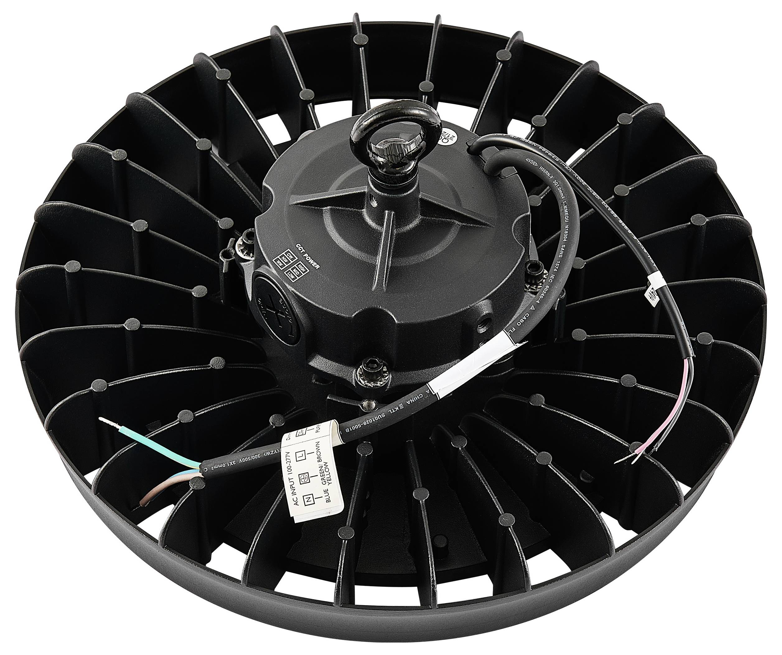 Deko Light Highbay Basic Dali 732163 LED-Hallenstrahler LED LED 210W Schwarz