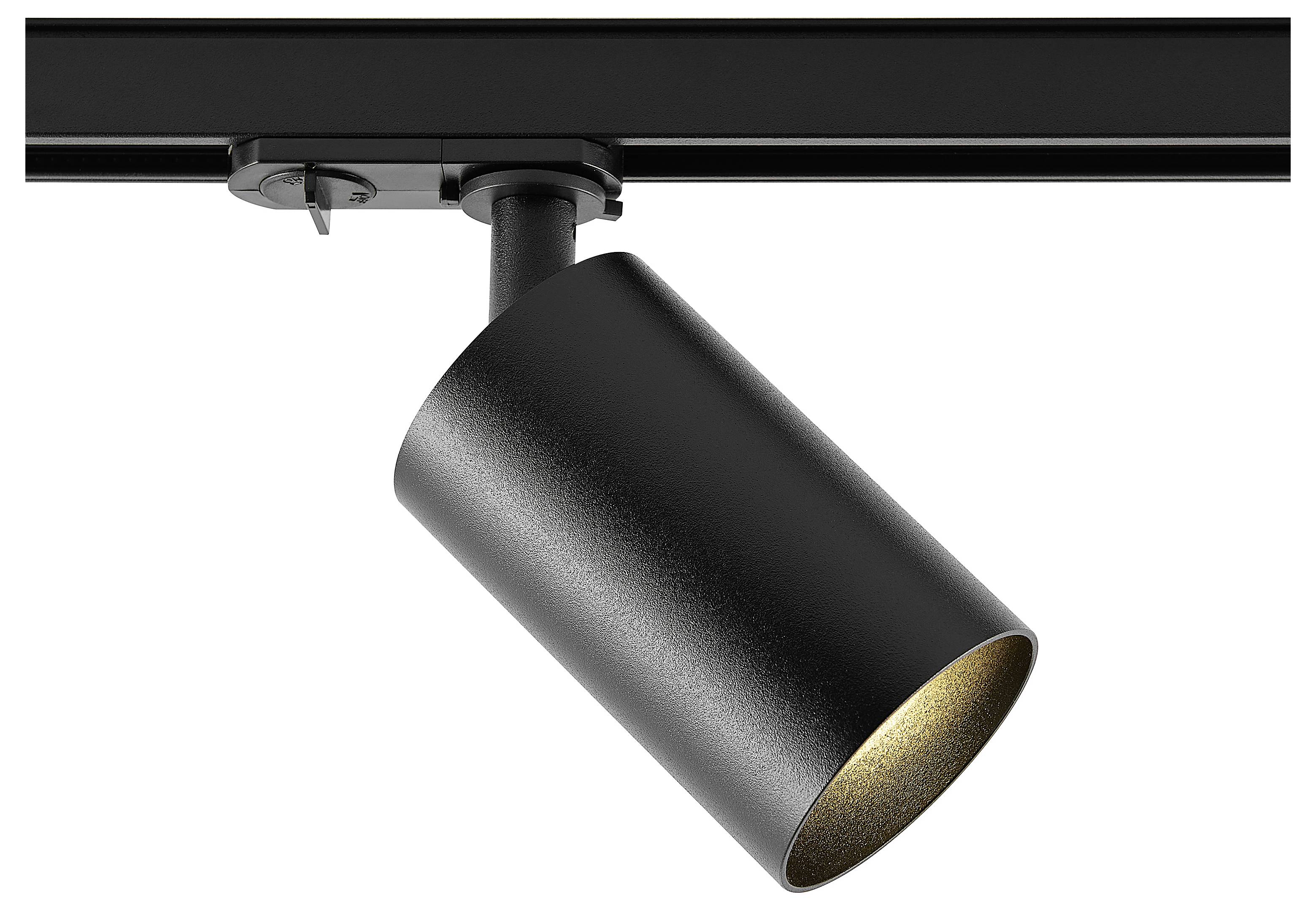 Deko Light Can Base 707250 1-Phasenleuchte GU10 7.5W Tiefschwarz (RAL 9005)