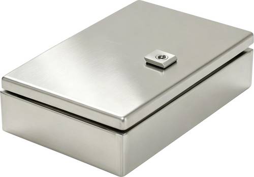 TRU COMPONENTS TC-SS203008 Schaltschrank 200 x 300 x 80 Edelstahl Lichtgrau 1 St.