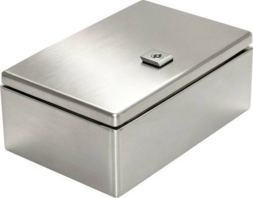 TRU COMPONENTS TC-SS203012 Schaltschrank 20 x 30 x 12 Edelstahl Lichtgrau 1 St.