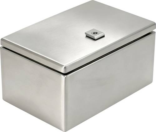 TRU COMPONENTS TC-SS203015 Schaltschrank 20 x 30 x 15.5 Edelstahl Lichtgrau 1 St.