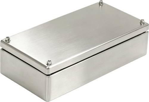 TRU COMPONENTS TC-SSH153008 Klemmenkasten 300 x 150 x 80 Edelstahl Hellgrau 1 St.
