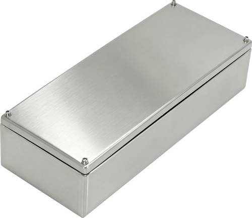 TRU COMPONENTS TC-SSH205012 Klemmenkasten 500 x 200 x 120 Edelstahl Hellgrau 1 St.