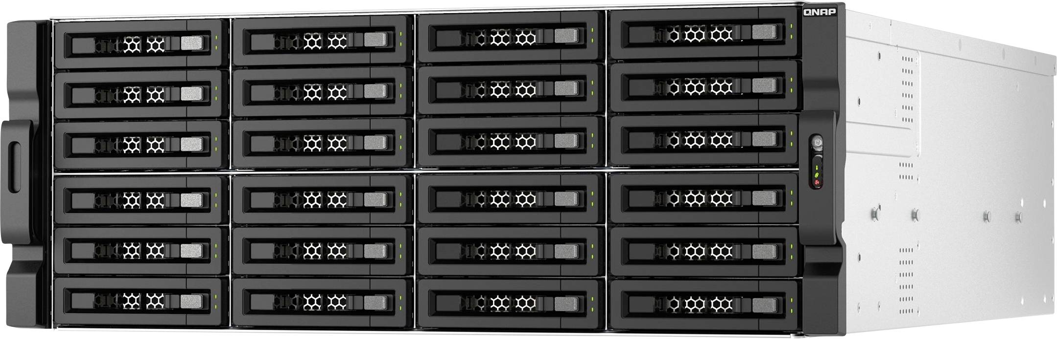 QNAP TL-R2400PES-RP - Festplatten-Array - 24 Schächte (SATA-600) - PCIe x8 (exte