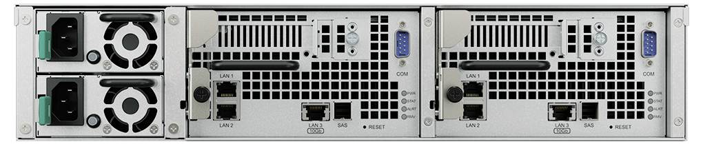 Synology SA3400D - NAS-Server - 12 Schächte - Rack