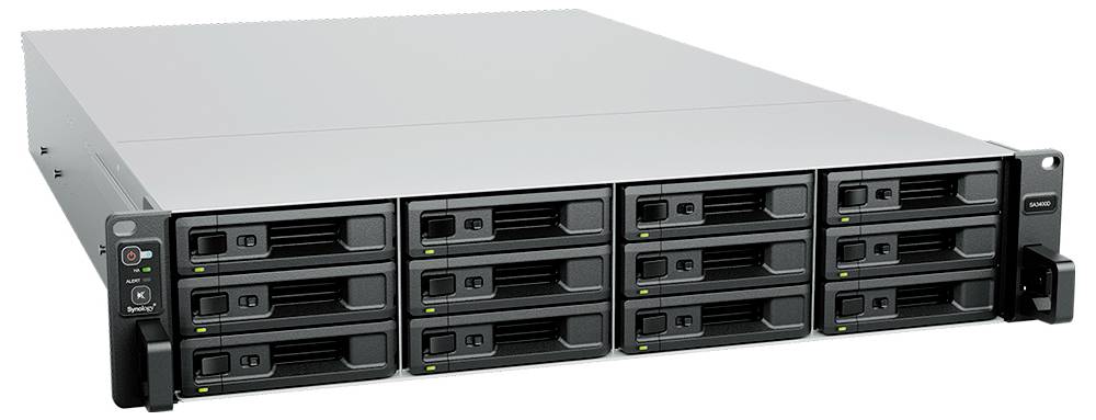 Synology SA3400D - NAS-Server - 12 Schächte - Rack
