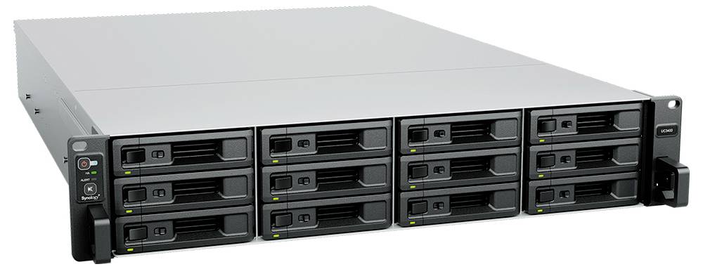Synology UC3400 - NAS-Server - 12 Schächte - Rack