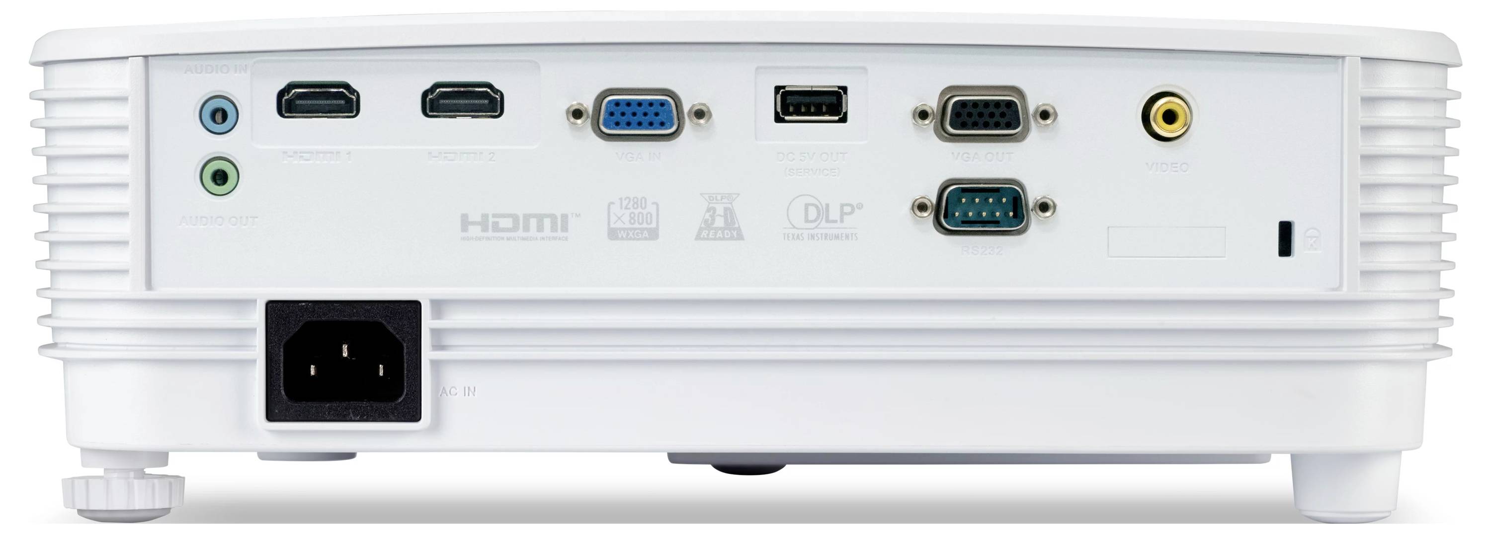 Acer Beamer P1357 DLP 4800 ANSI-Lumen 1280 x 800 WXGA Integrierter Lautsprecher