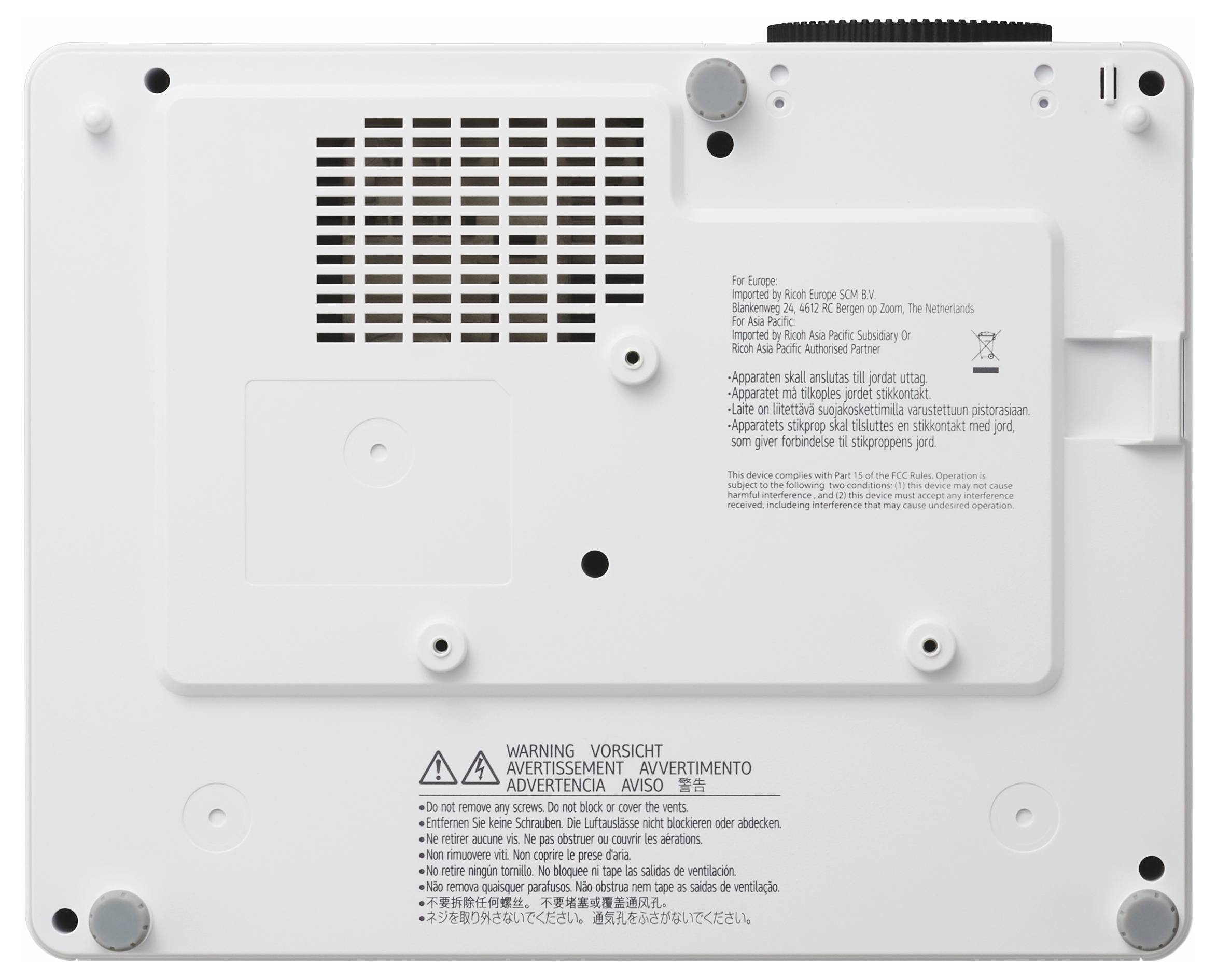Ricoh Beamer PJ WUL5860 DLP 1920 x 1200 WUXGA Integrierter Lautsprecher