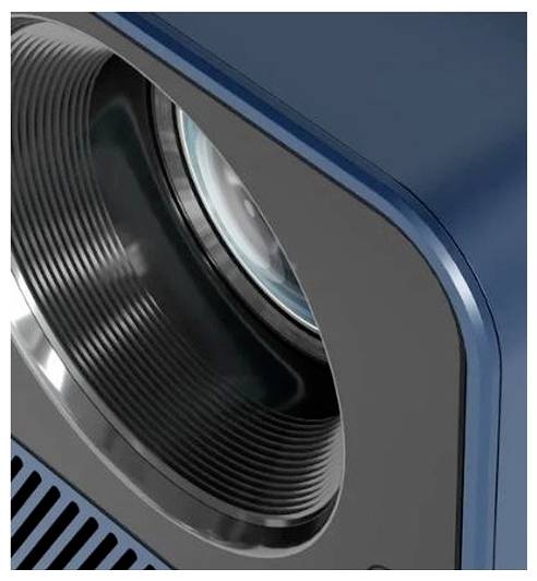 Ultimea Beamer Poseidon E40 LCD 1000 ANSI-Lumen WLAN, Integrierter Lautsprecher, mit Fernbedienung, Mini Beamer