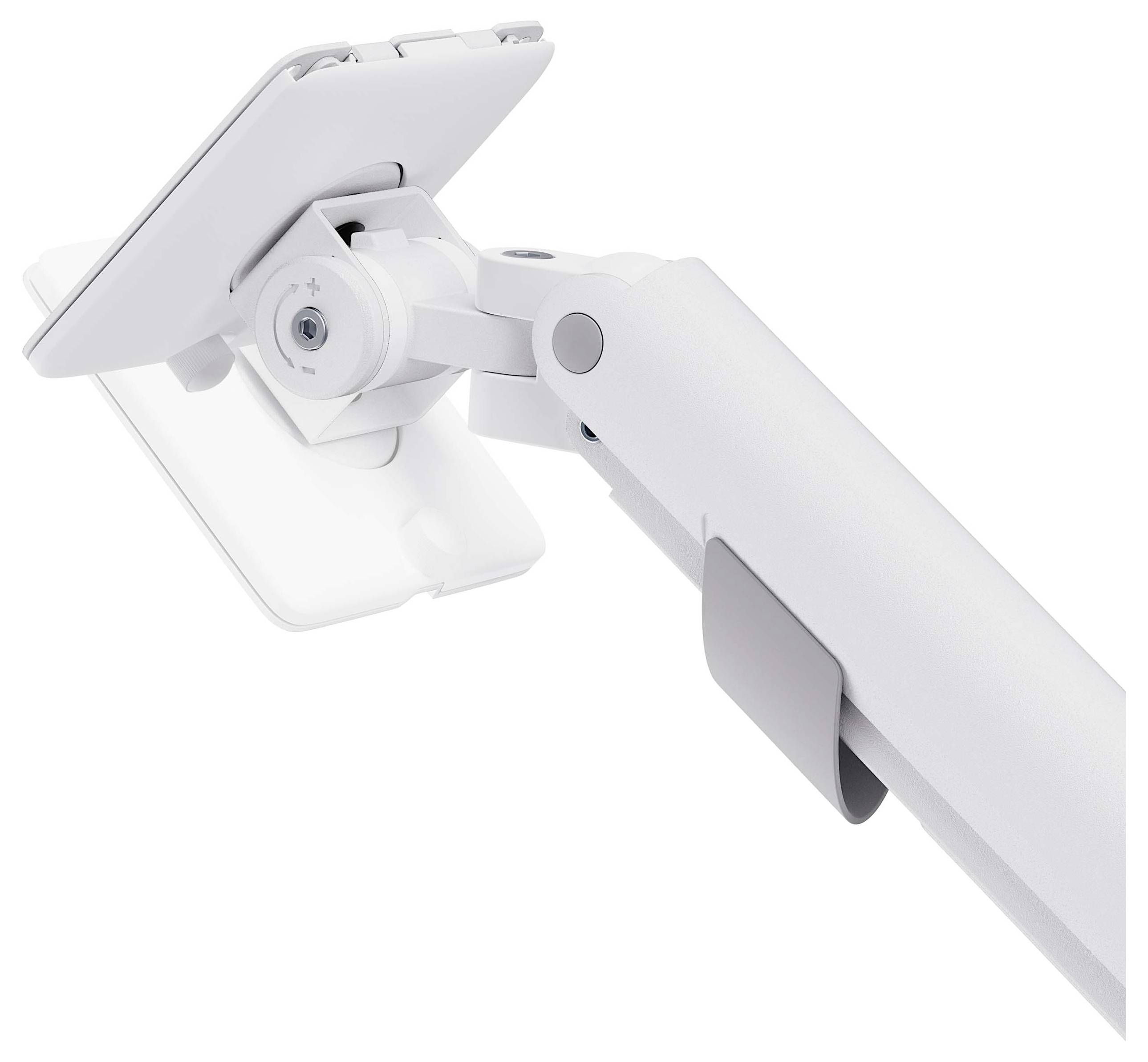 SpeaKa Professional SP-MM-1080 Monitorhalterung 1 43,2cm (17") - 124,5cm (49") Weiß Schwenkbar, Rotierbar