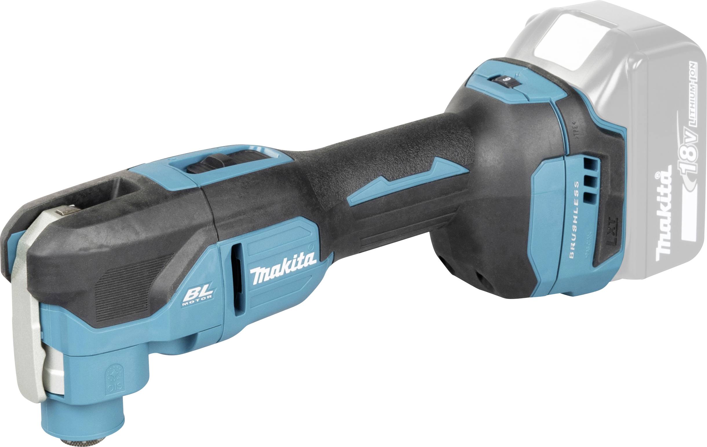 Makita 18V kabelloses Winkelbohrloch-/Schraubendreher-Set mit Akku, abgebildet auf weißem Hintergrund.