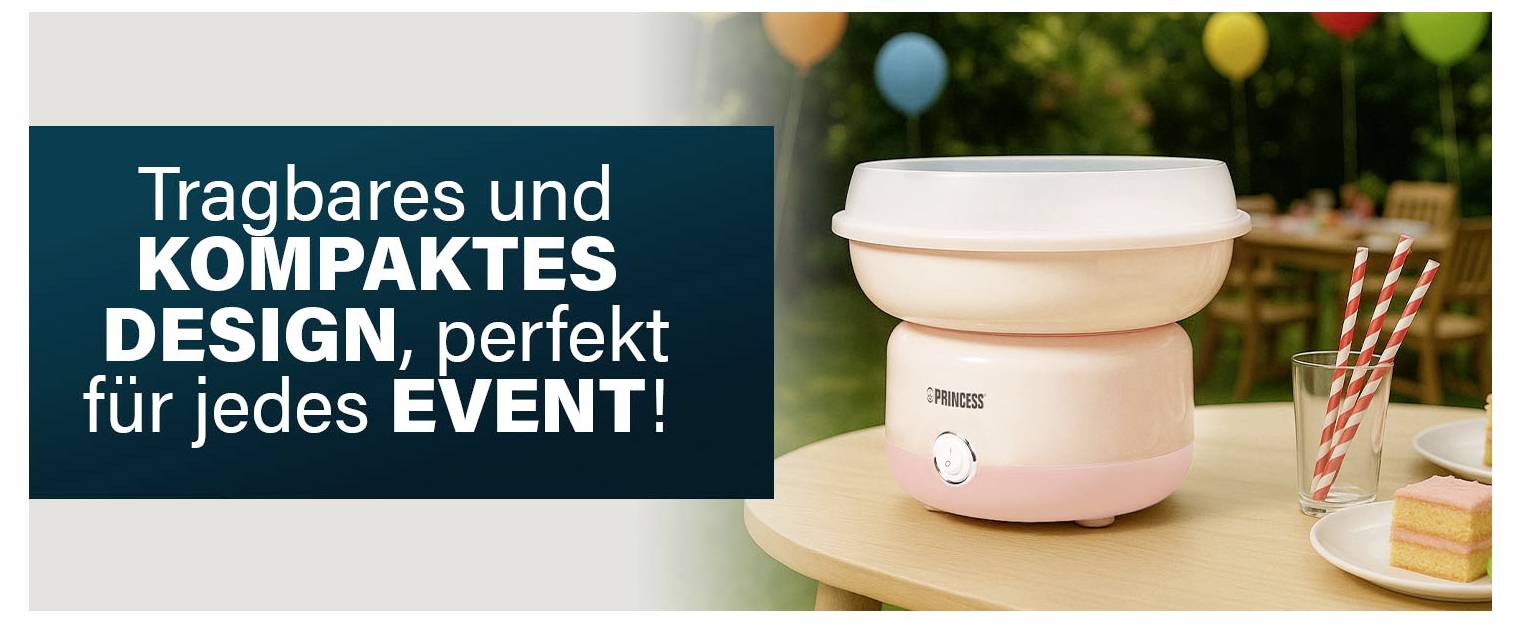 Tragbares und KOMPAKTES DESIGN, perfekt für jedes EVENT!