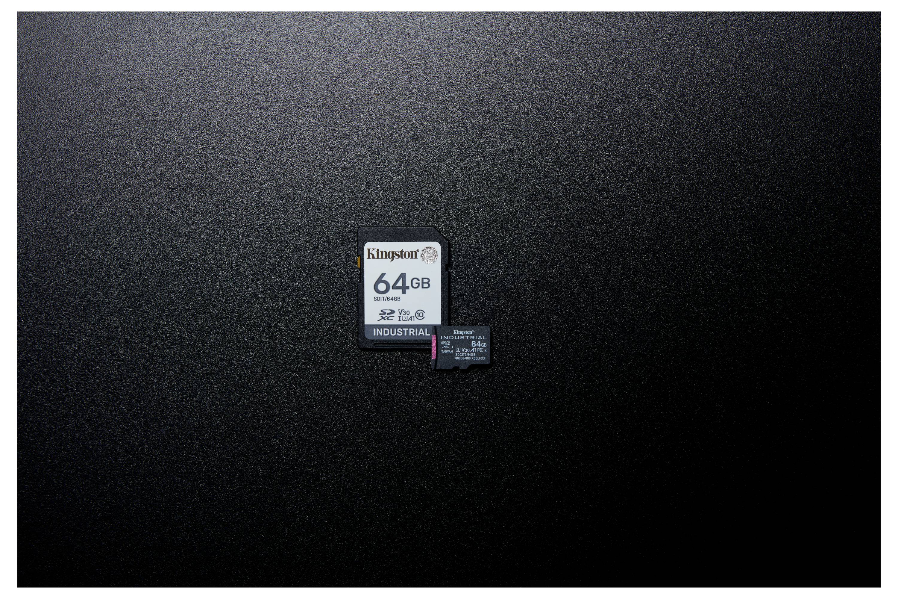 Kingston Industrial - Flash-Speicherkarte - 64 GB