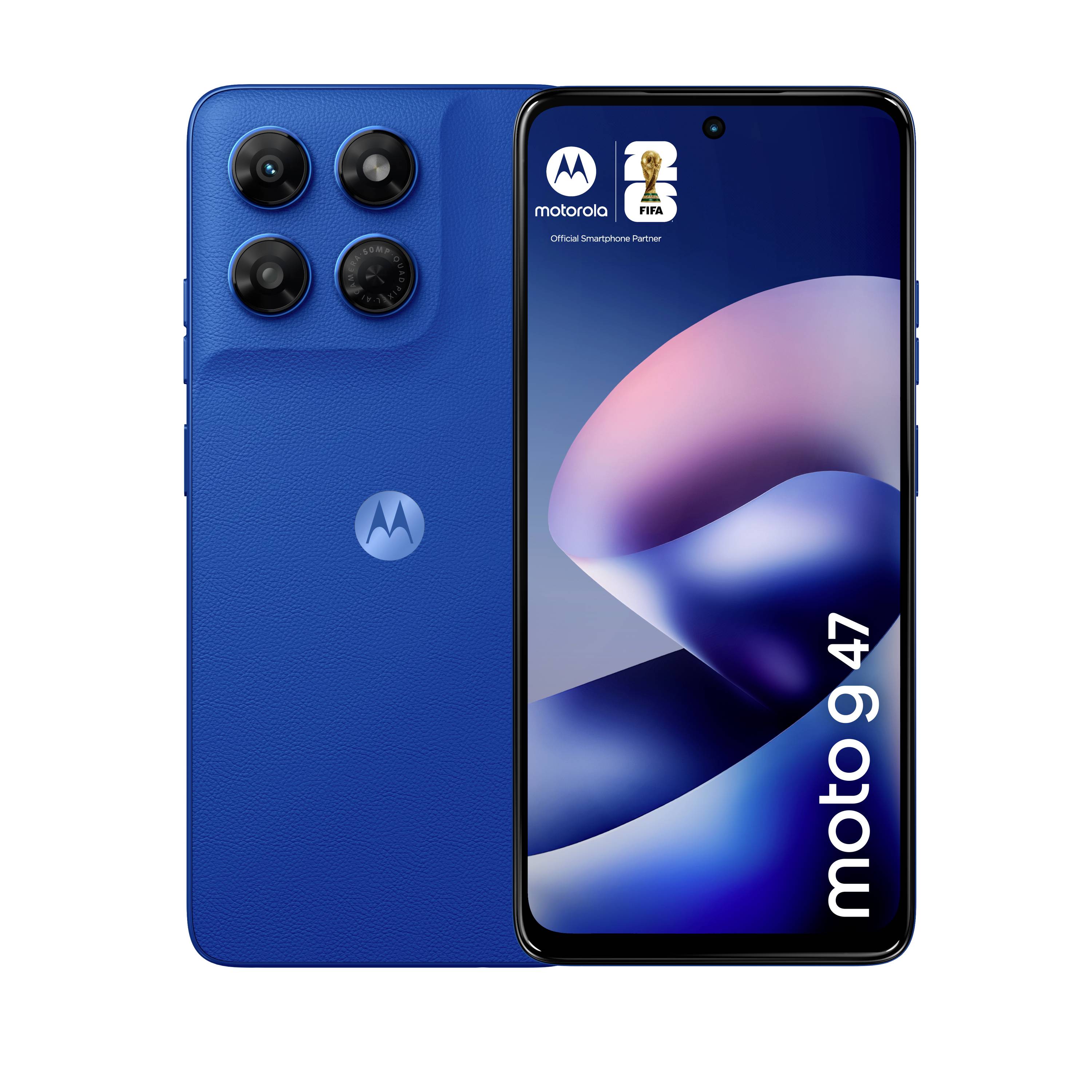 Motorola moto g47 128GB Blau EEK A (A - G) 16.9cm (6.67 Zoll) Smartphone