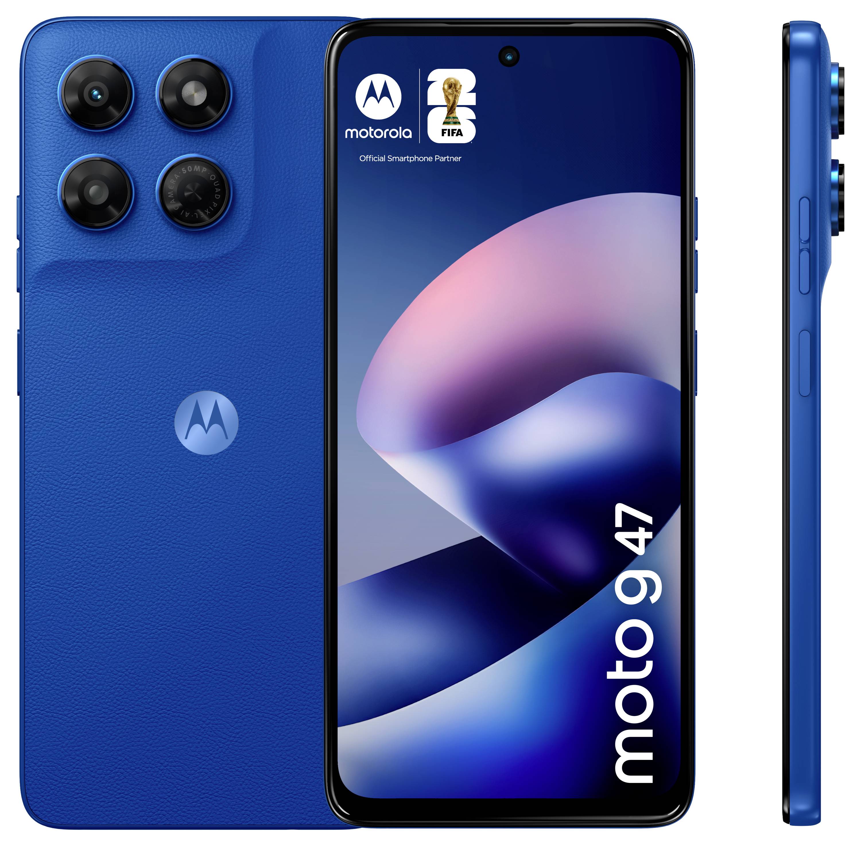 Motorola moto g47 128GB Blau EEK A (A - G) 16.9cm (6.67 Zoll) Smartphone