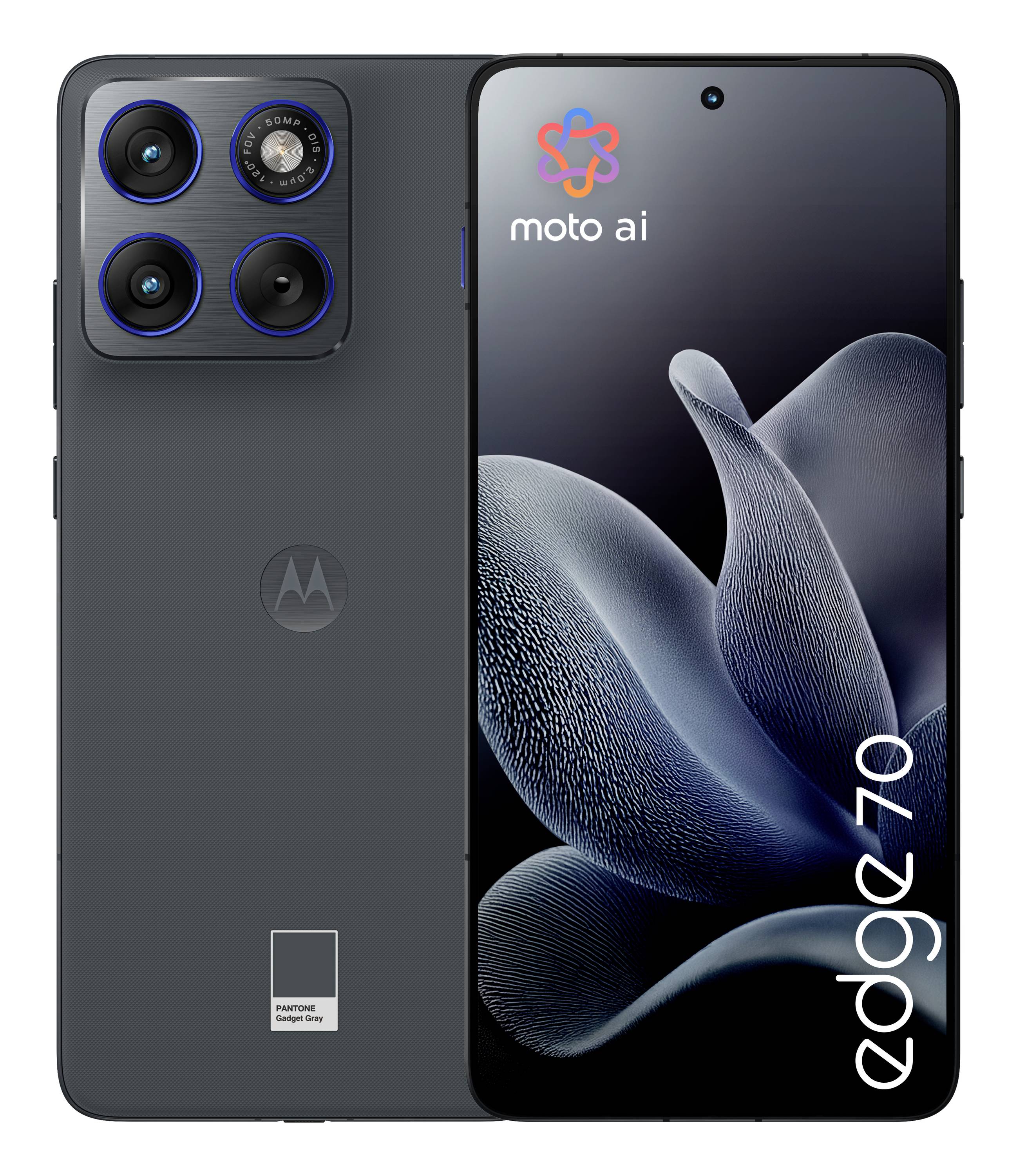 Motorola Edge 70 256GB Grau EEK A (A - G) 17cm (6.7 Zoll) Smartphone