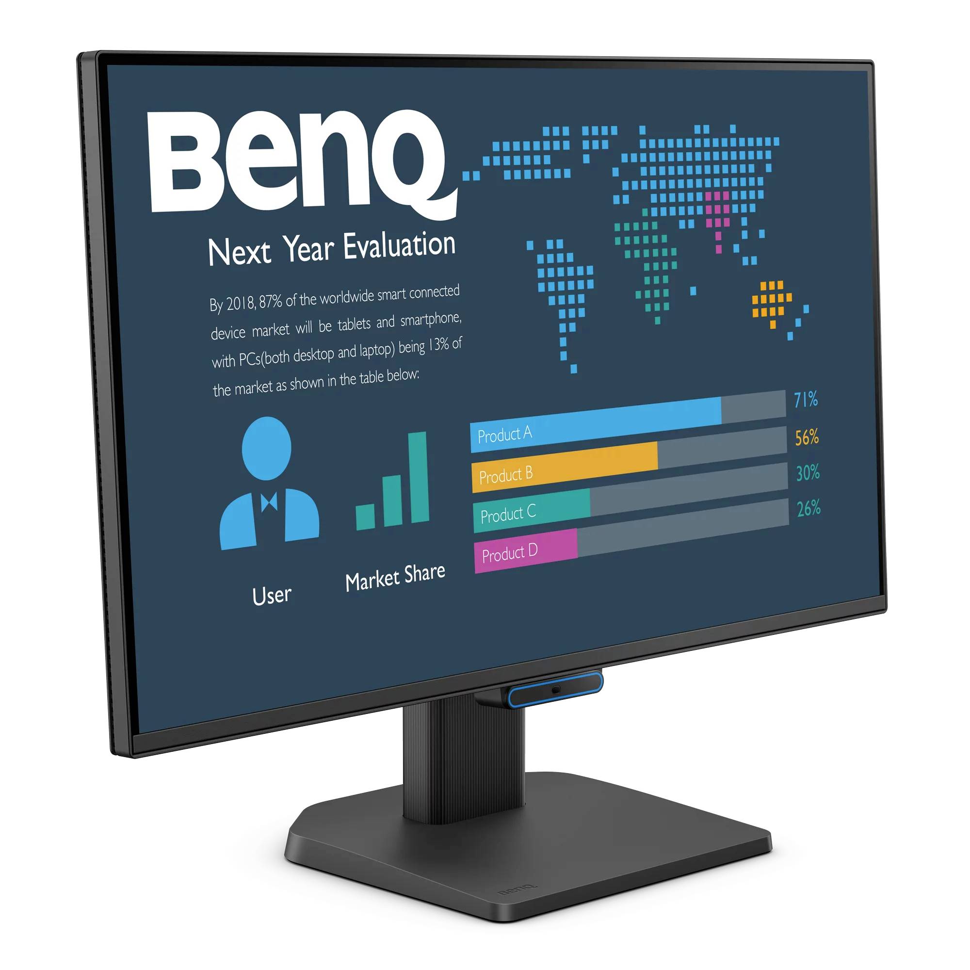 BenQ BL2490C LCD-Monitor EEK D (A - G) 60.5cm (23.8 Zoll) 16:9 5 ms